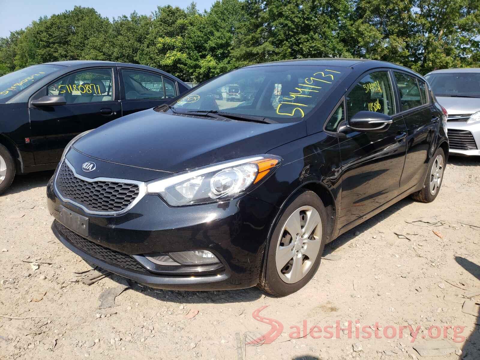 KNAFK5A84G5548602 2016 KIA FORTE