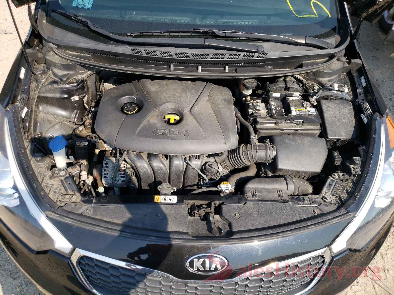 KNAFK5A84G5548602 2016 KIA FORTE