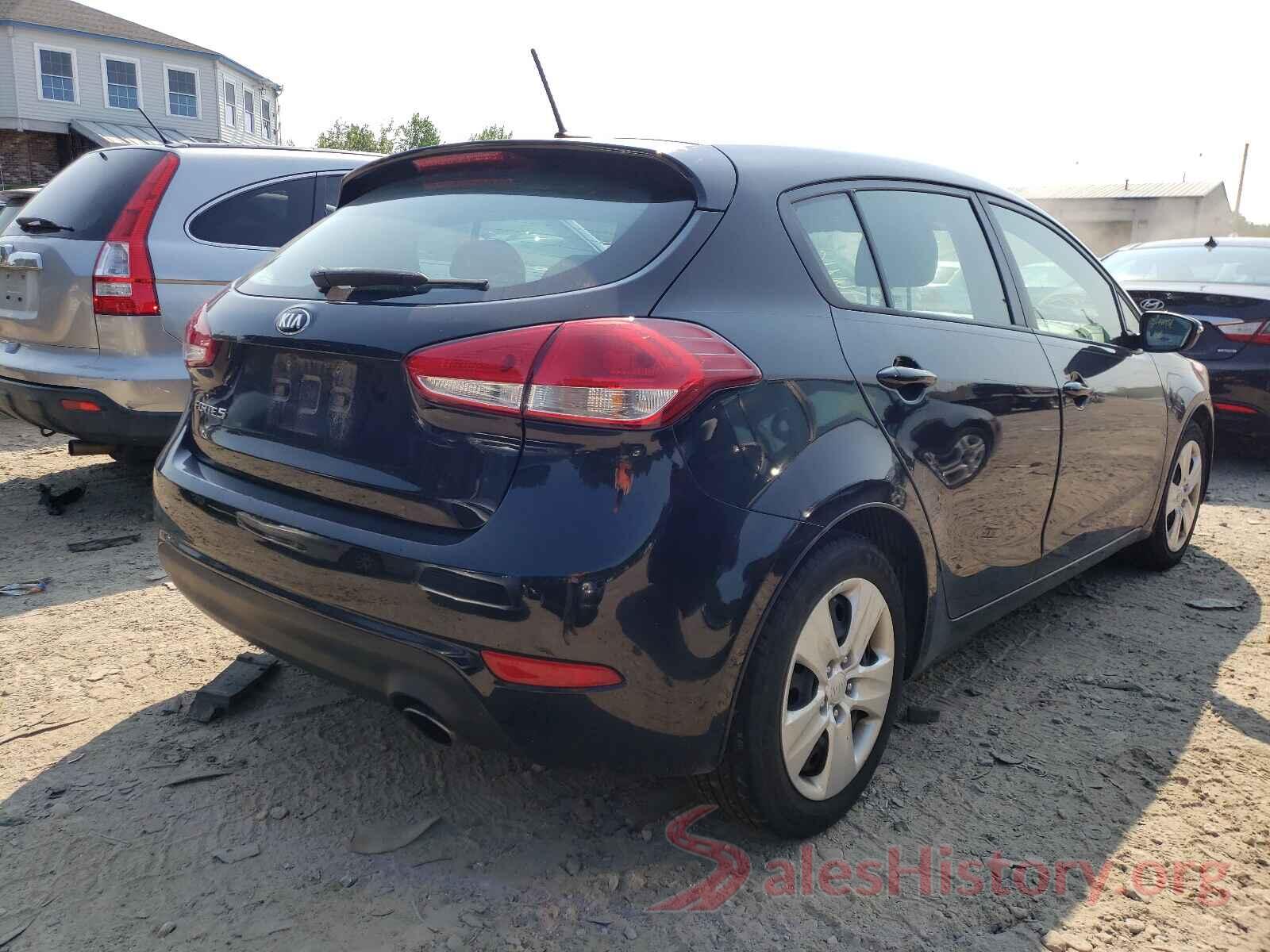 KNAFK5A84G5548602 2016 KIA FORTE