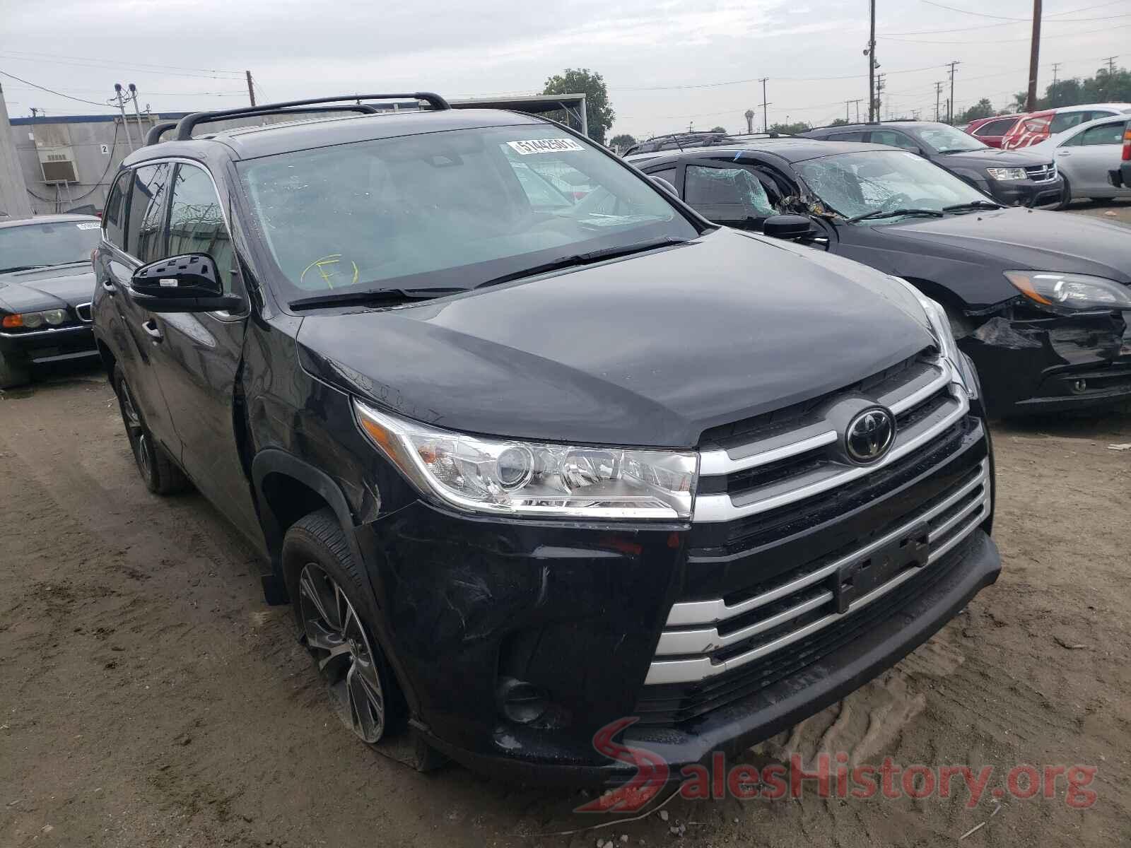 5TDZZRFH2KS300069 2019 TOYOTA HIGHLANDER