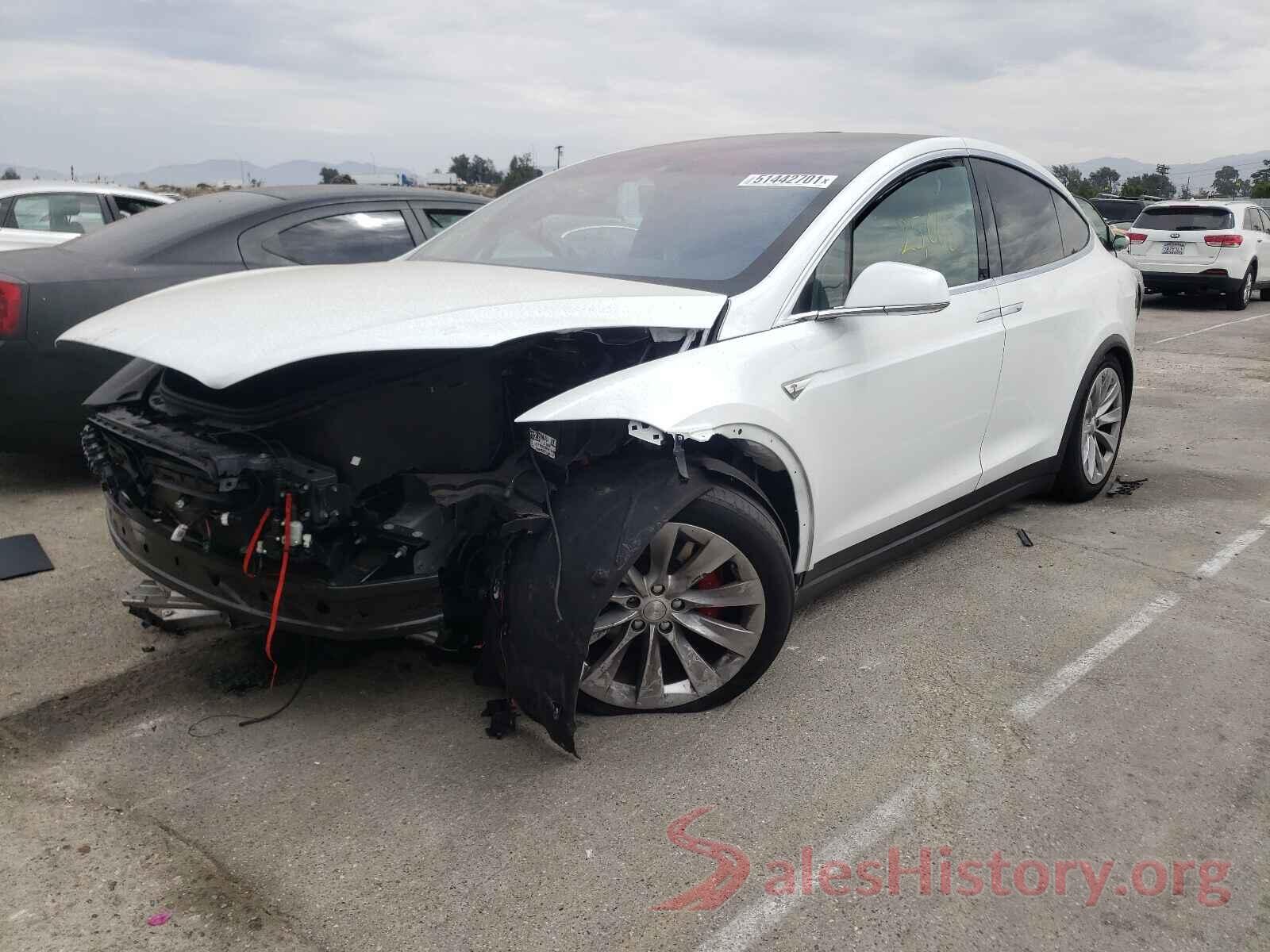 5YJXCBE41GF002560 2016 TESLA MODEL X