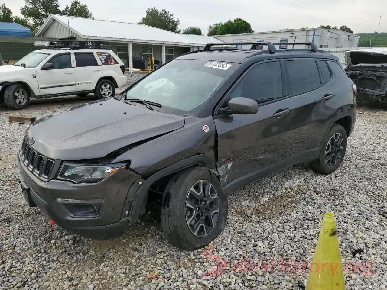 3C4NJDDB4KT595415 2019 JEEP COMPASS