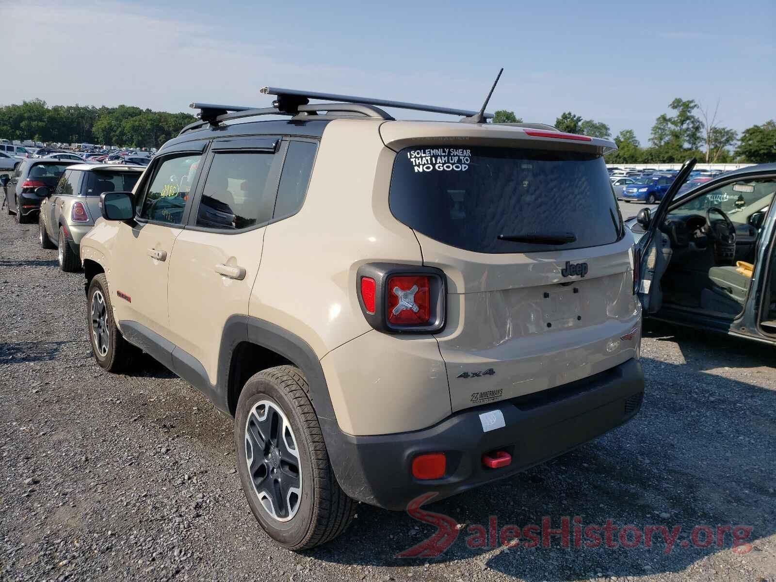 ZACCJBCT2GPD39052 2016 JEEP RENEGADE