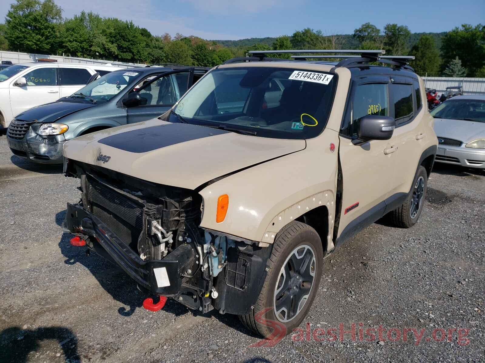 ZACCJBCT2GPD39052 2016 JEEP RENEGADE