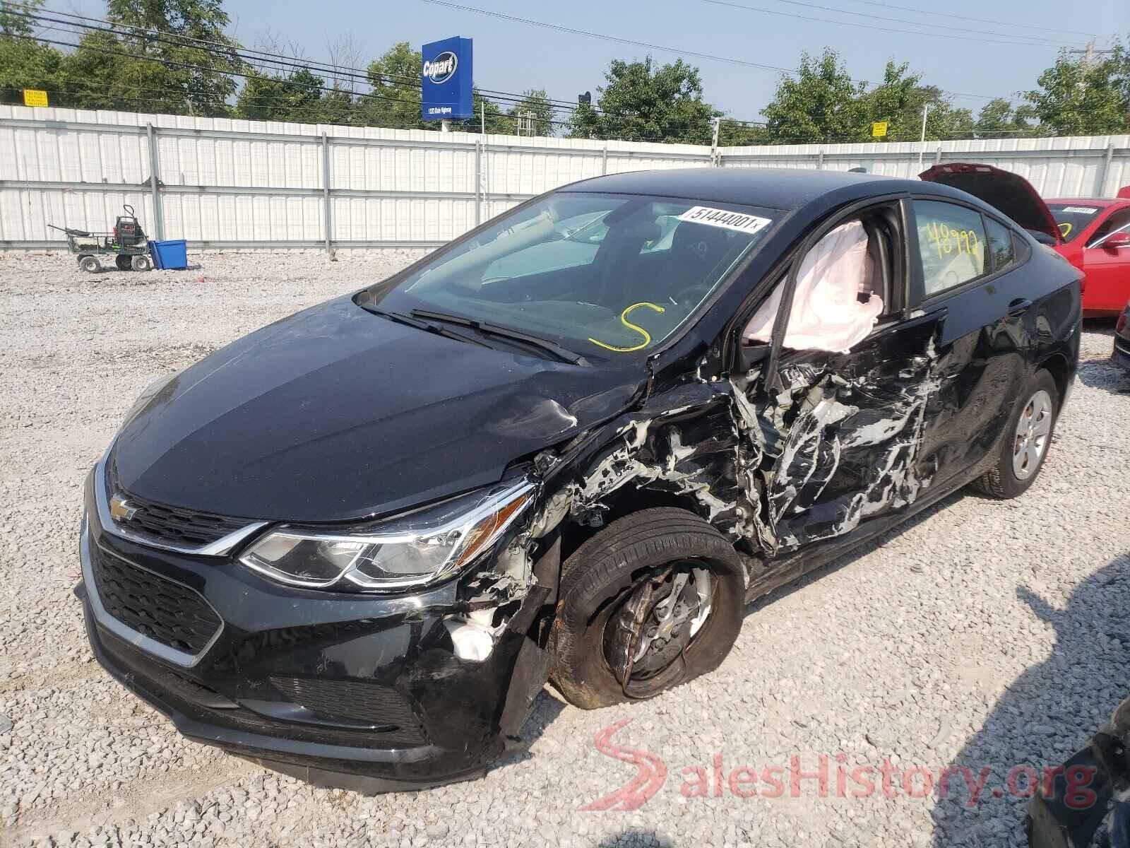 1G1BC5SM6J7105205 2018 CHEVROLET CRUZE