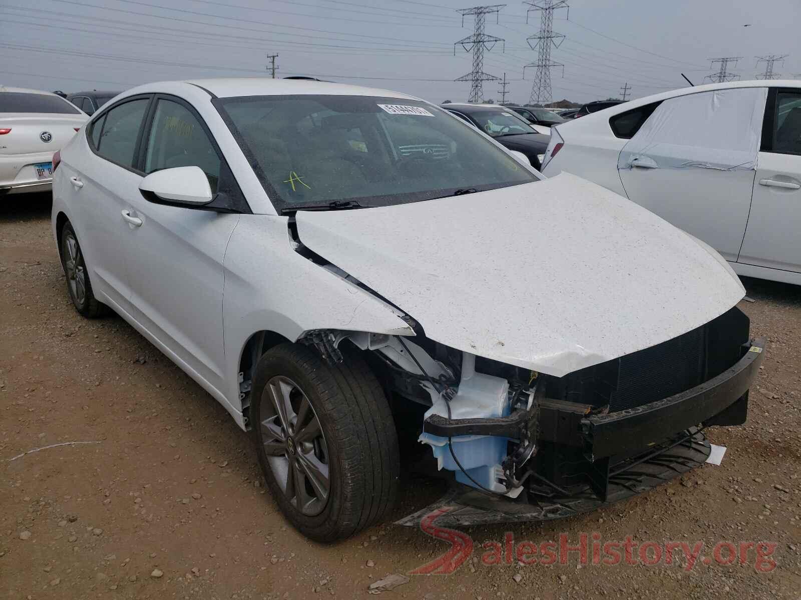 5NPD84LF0JH360617 2018 HYUNDAI ELANTRA