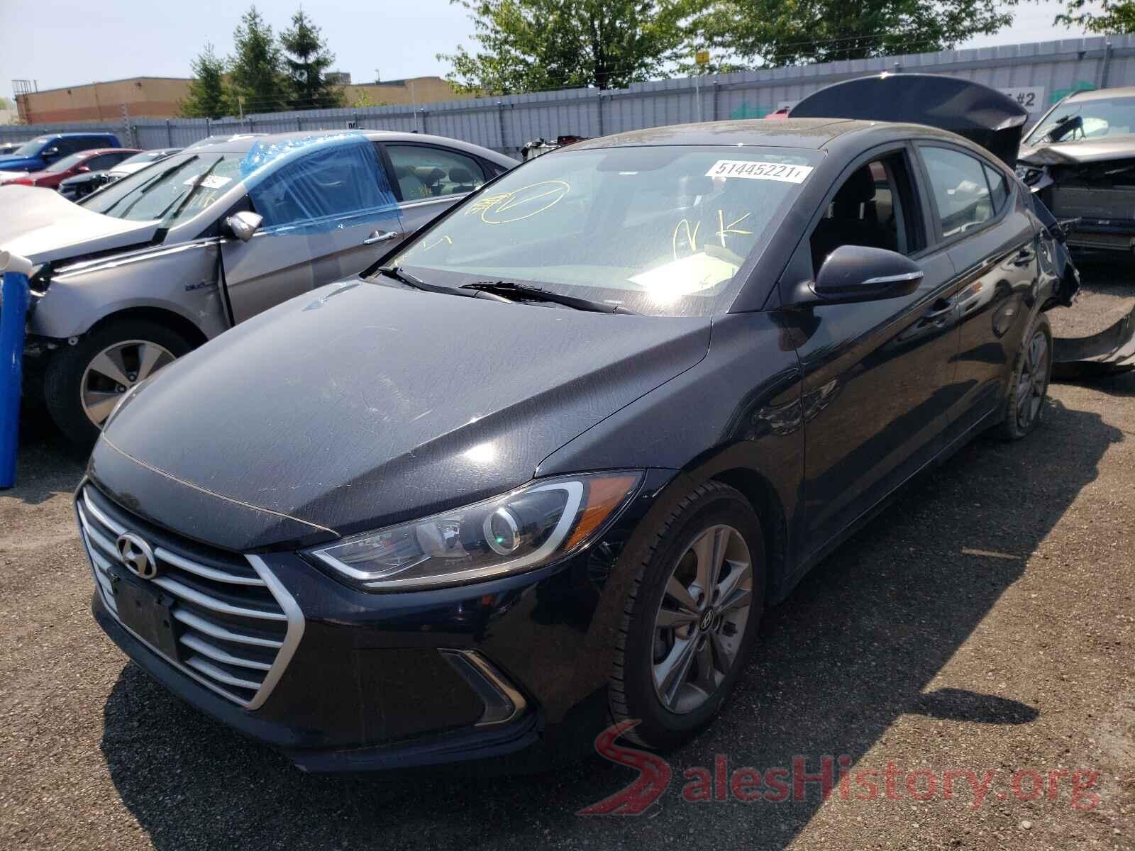 KMHD84LF4JU639036 2018 HYUNDAI ELANTRA