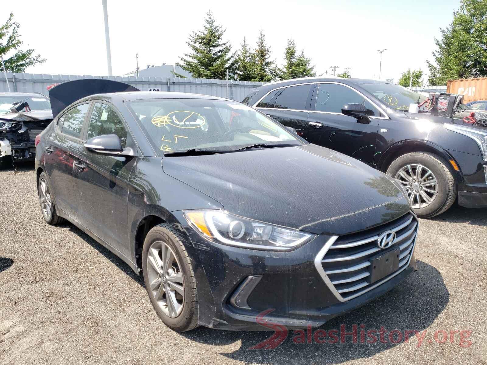 KMHD84LF4JU639036 2018 HYUNDAI ELANTRA