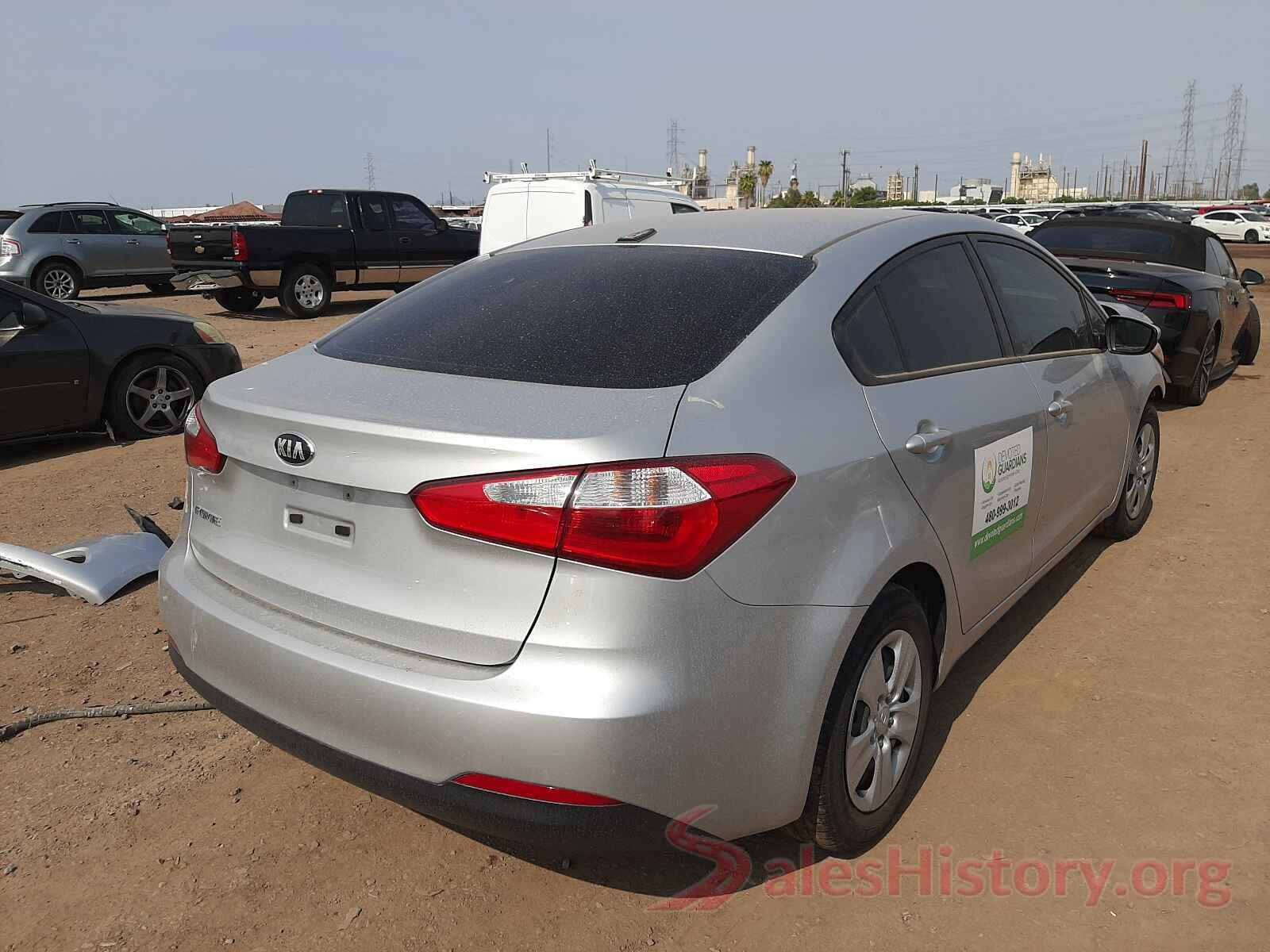 KNAFK4A68G5617459 2016 KIA FORTE