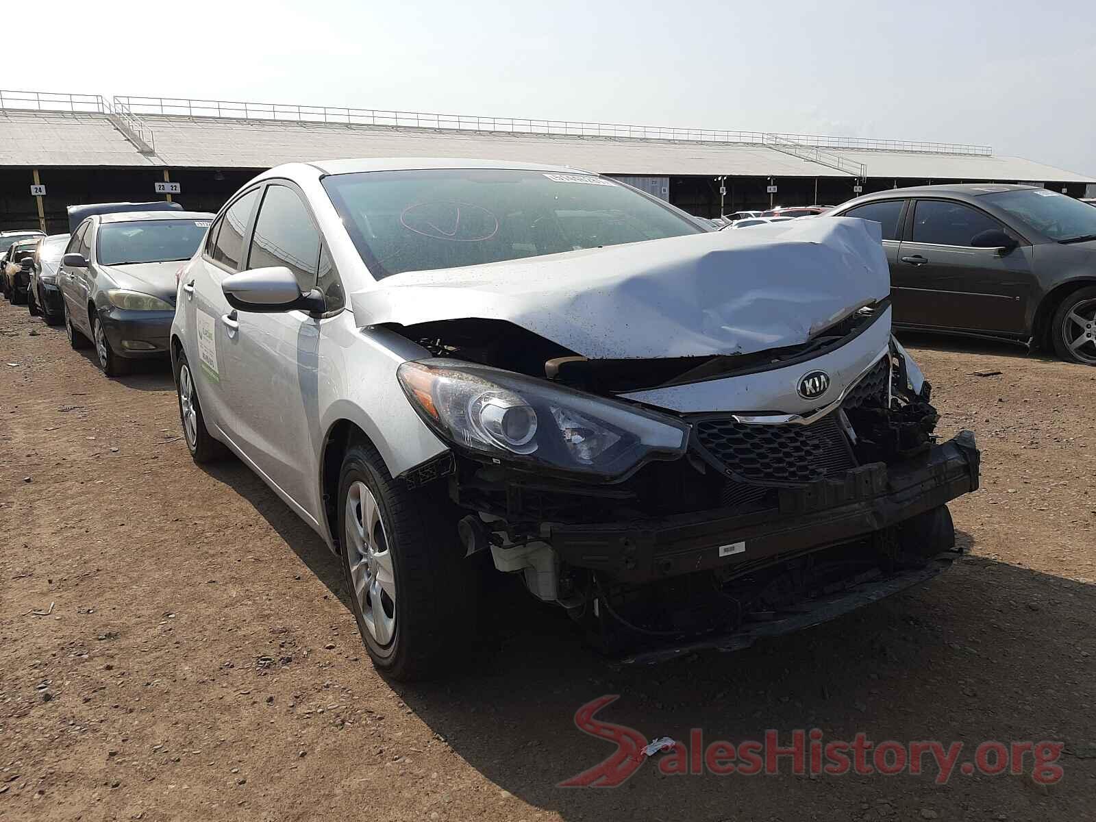 KNAFK4A68G5617459 2016 KIA FORTE