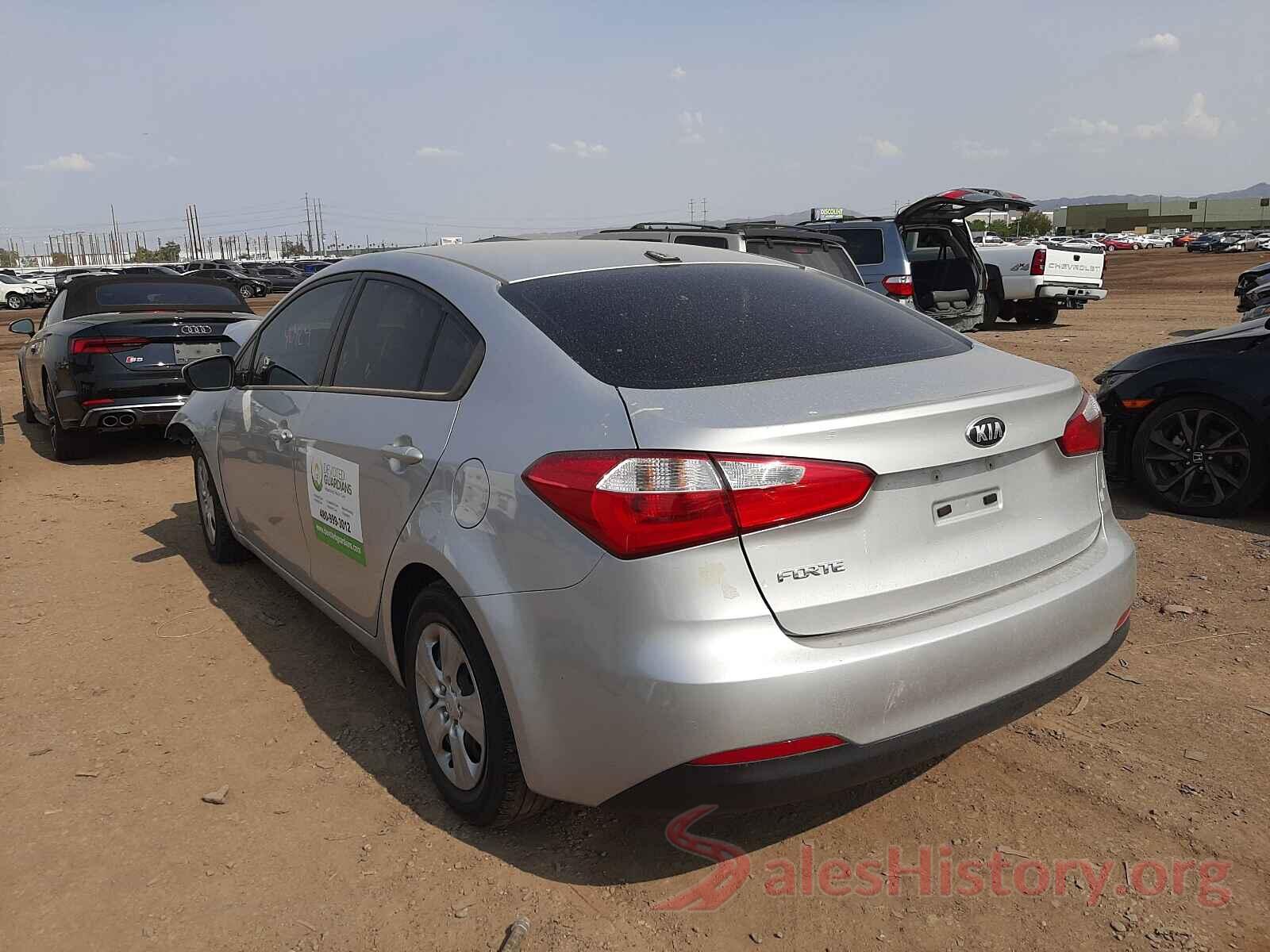 KNAFK4A68G5617459 2016 KIA FORTE