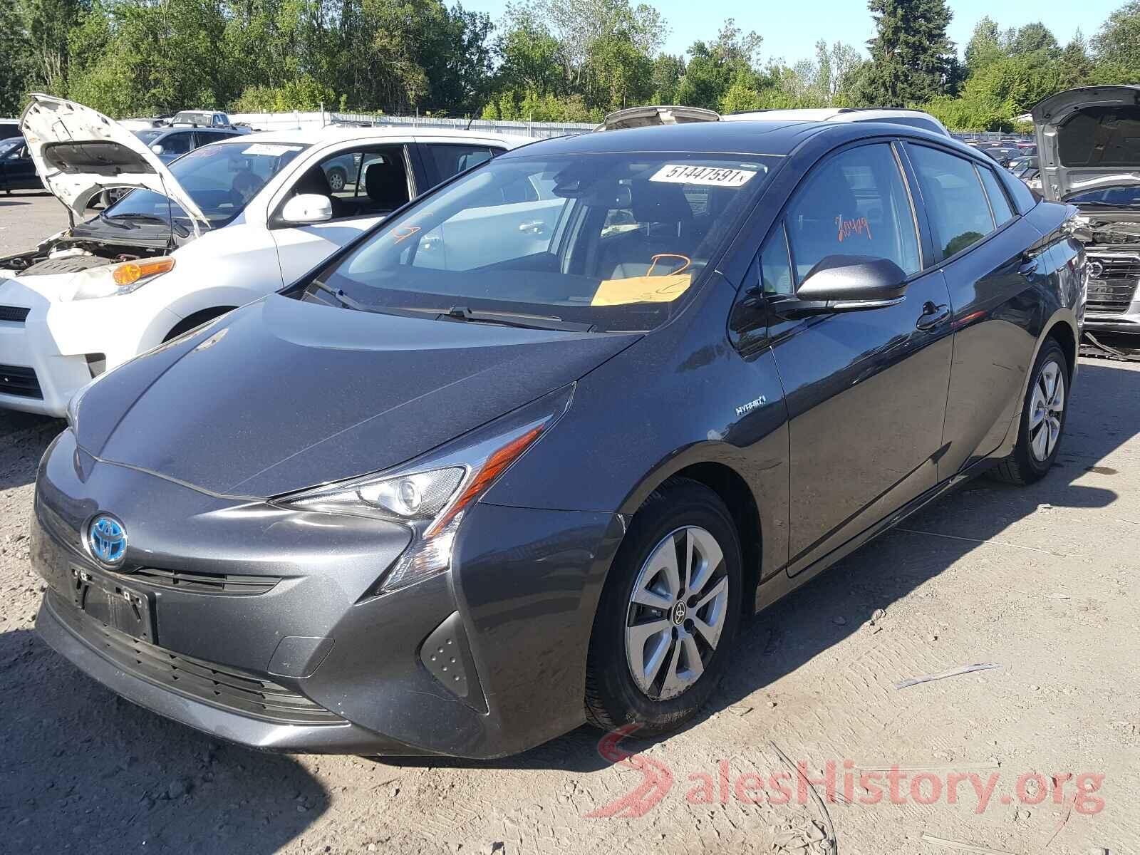 JTDKARFU4H3032996 2017 TOYOTA PRIUS