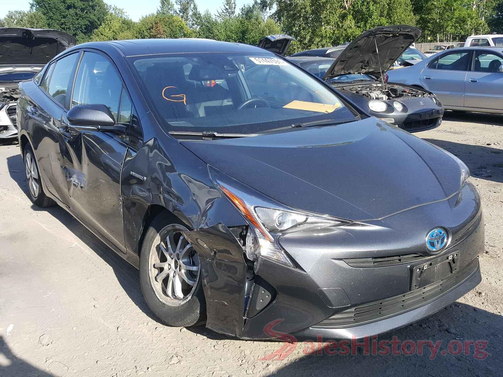 JTDKARFU4H3032996 2017 TOYOTA PRIUS