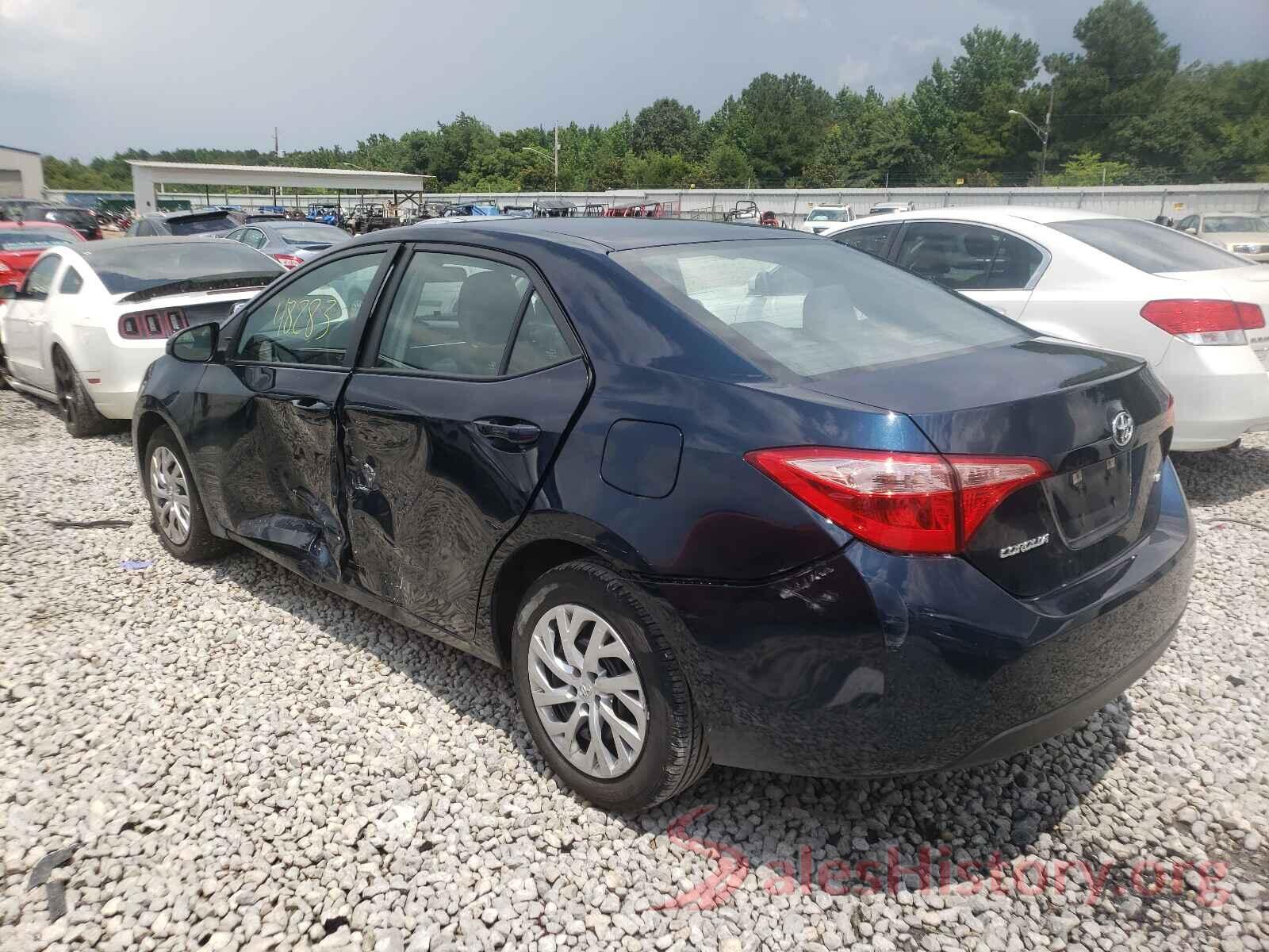 5YFBURHE7KP941312 2019 TOYOTA COROLLA