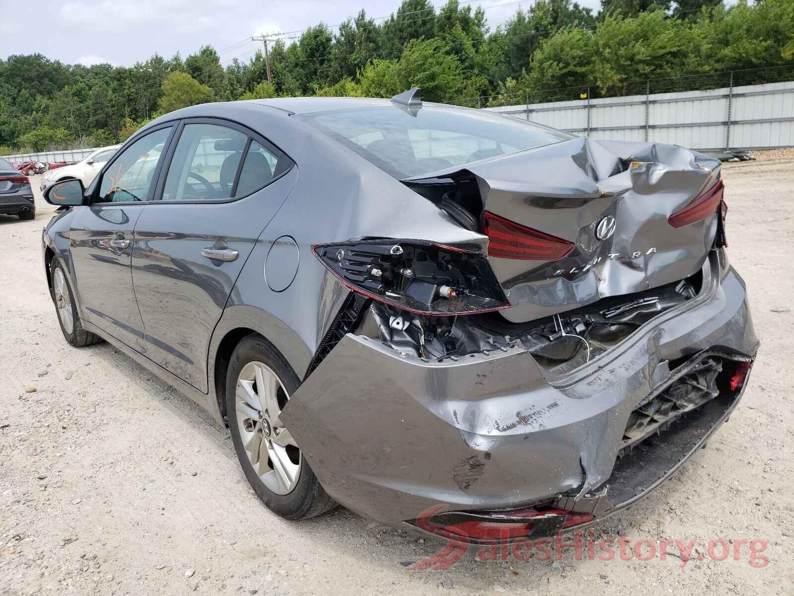 5NPD84LF5KH460133 2019 HYUNDAI ELANTRA