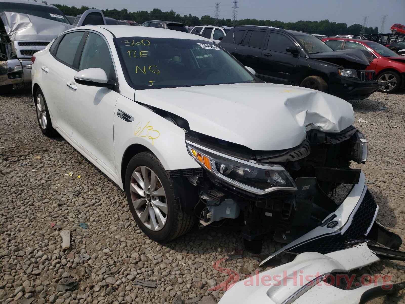 5XXGT4L38GG047630 2016 KIA OPTIMA