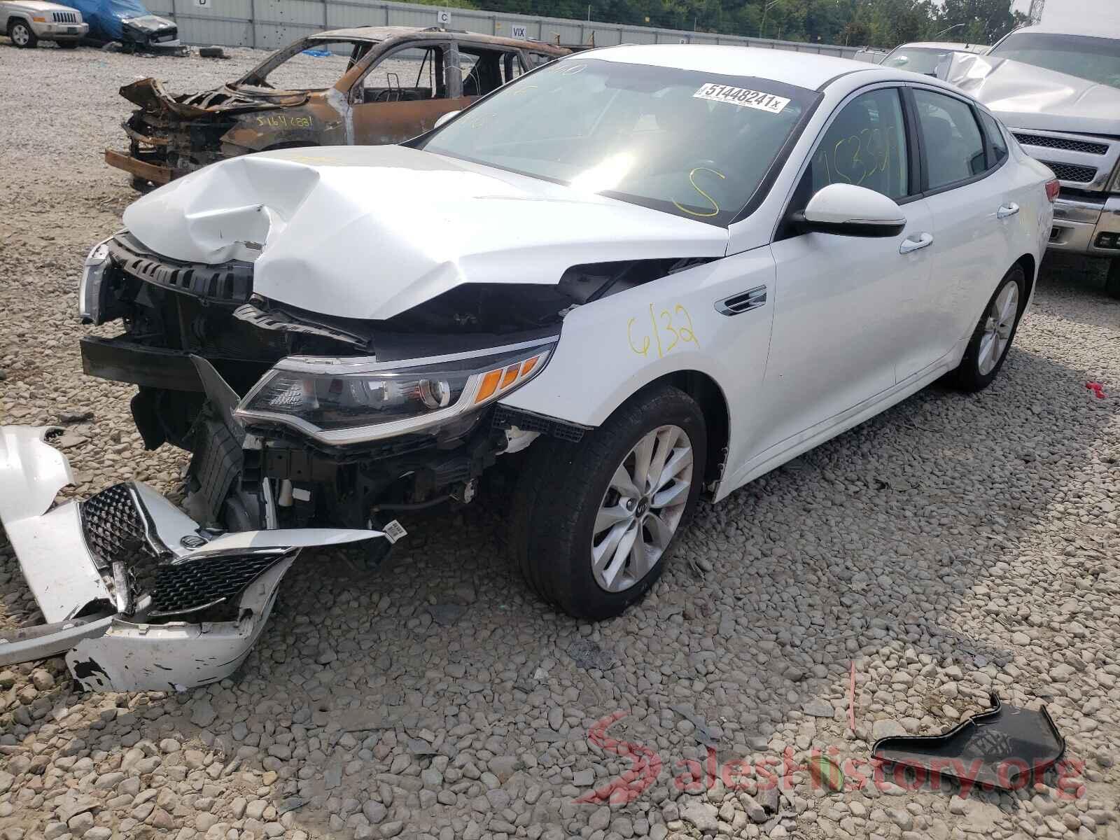 5XXGT4L38GG047630 2016 KIA OPTIMA