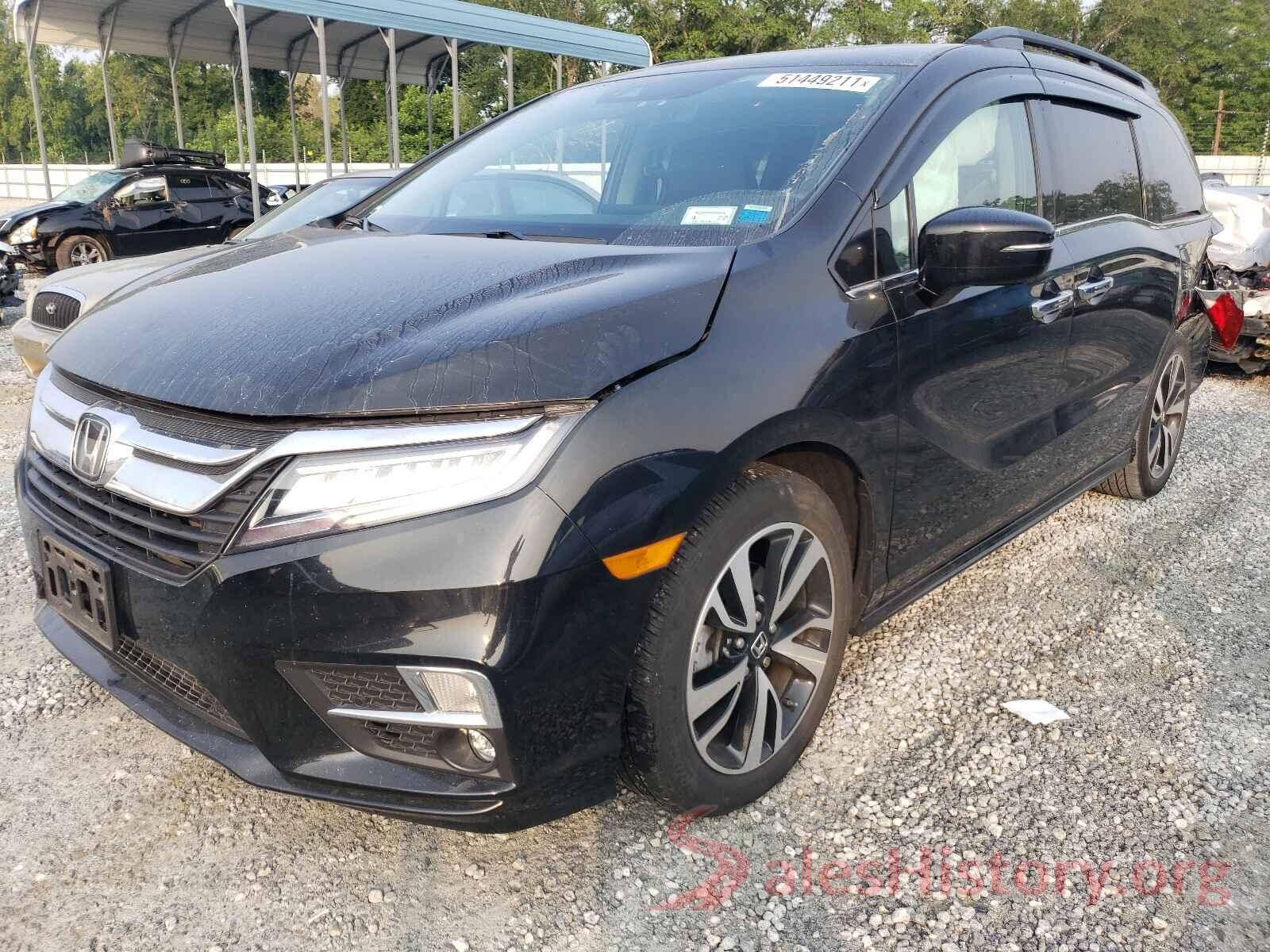 5FNRL6H90JB108125 2018 HONDA ODYSSEY