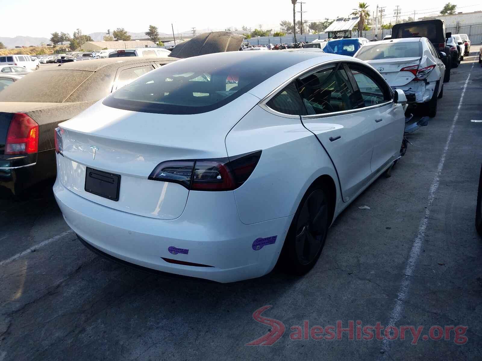 5YJ3E1EA8KF484753 2019 TESLA MODEL 3