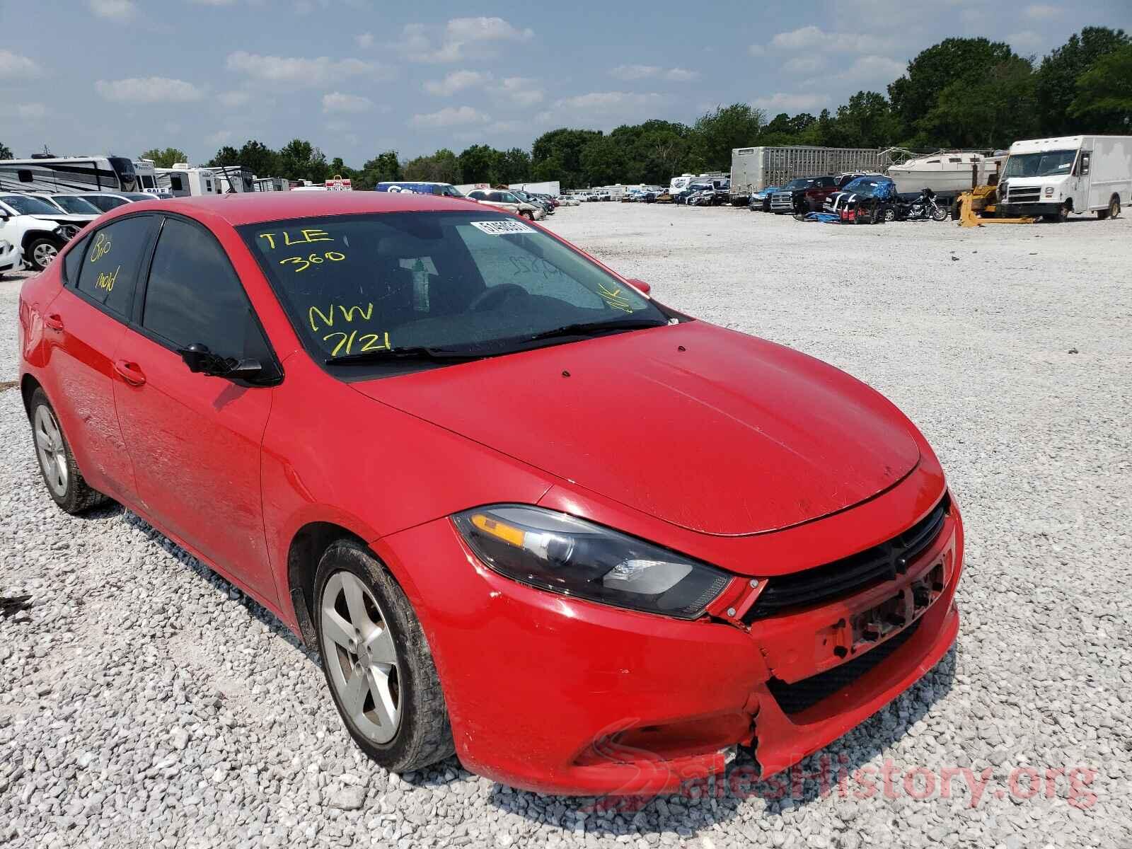 1C3CDFBB1GD652877 2016 DODGE DART