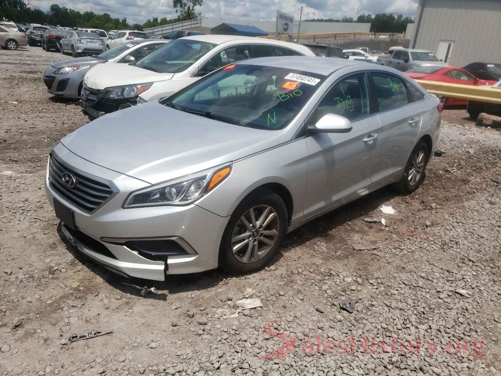 5NPE24AF6HH558587 2017 HYUNDAI SONATA