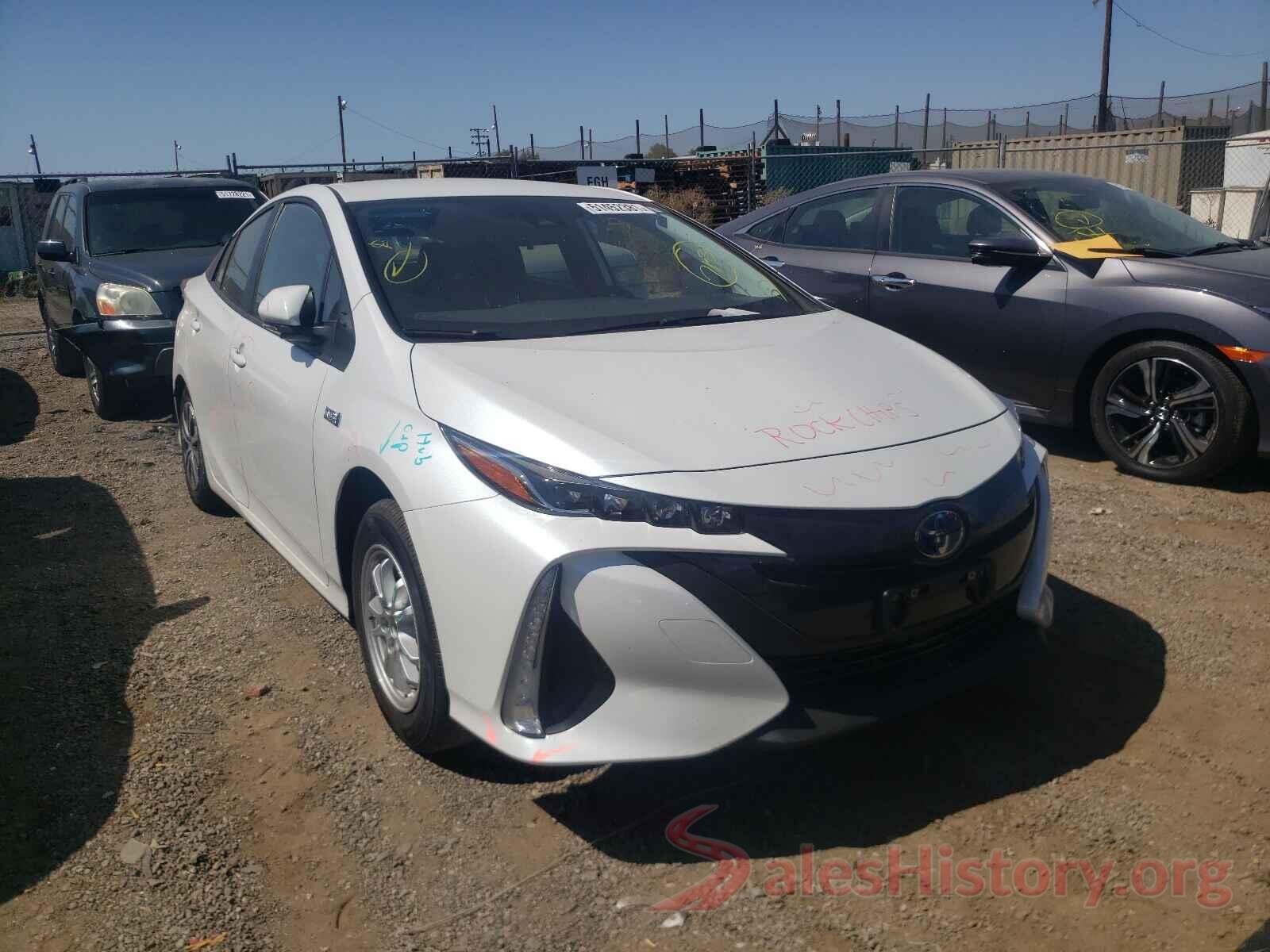 JTDKAMFP7M3196251 2021 TOYOTA PRIUS