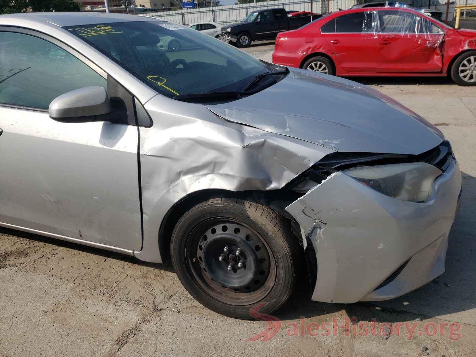 5YFBURHE8GP507164 2016 TOYOTA COROLLA