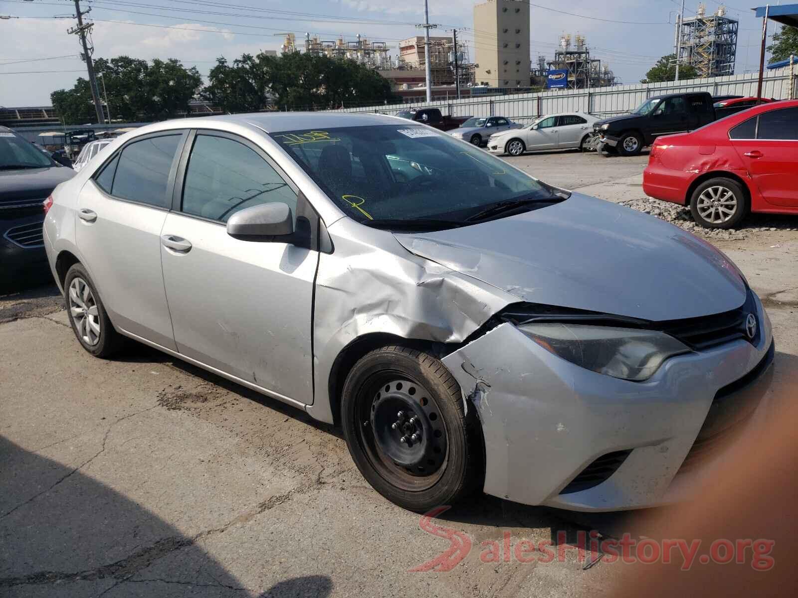 5YFBURHE8GP507164 2016 TOYOTA COROLLA