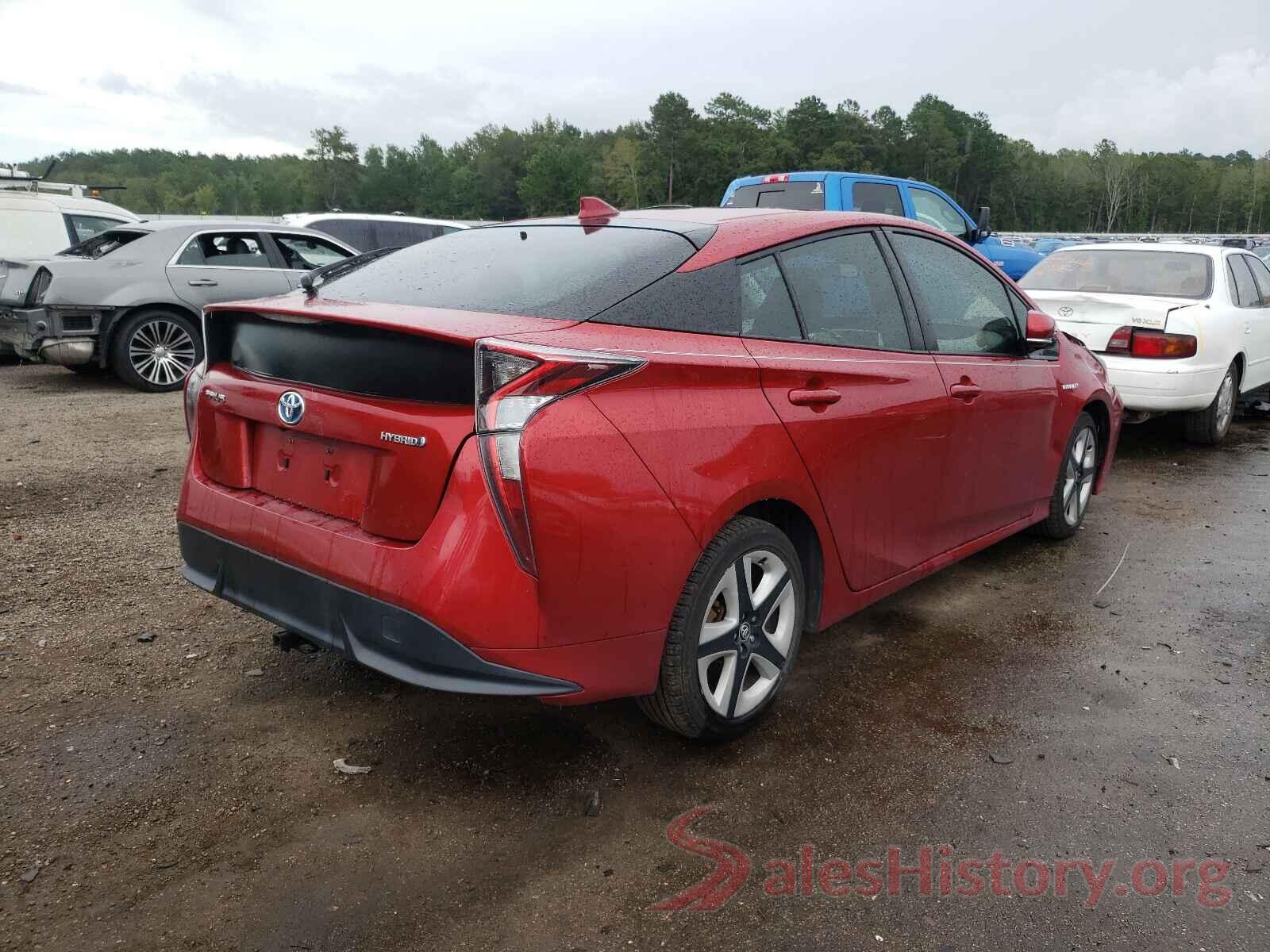 JTDKARFU4G3511899 2016 TOYOTA PRIUS