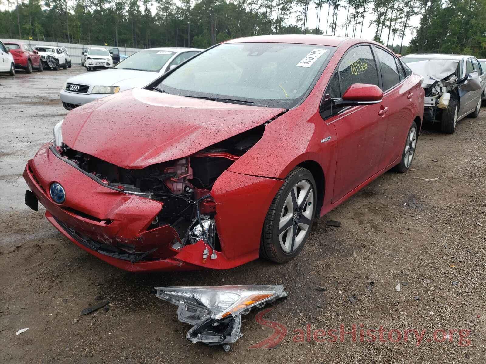 JTDKARFU4G3511899 2016 TOYOTA PRIUS