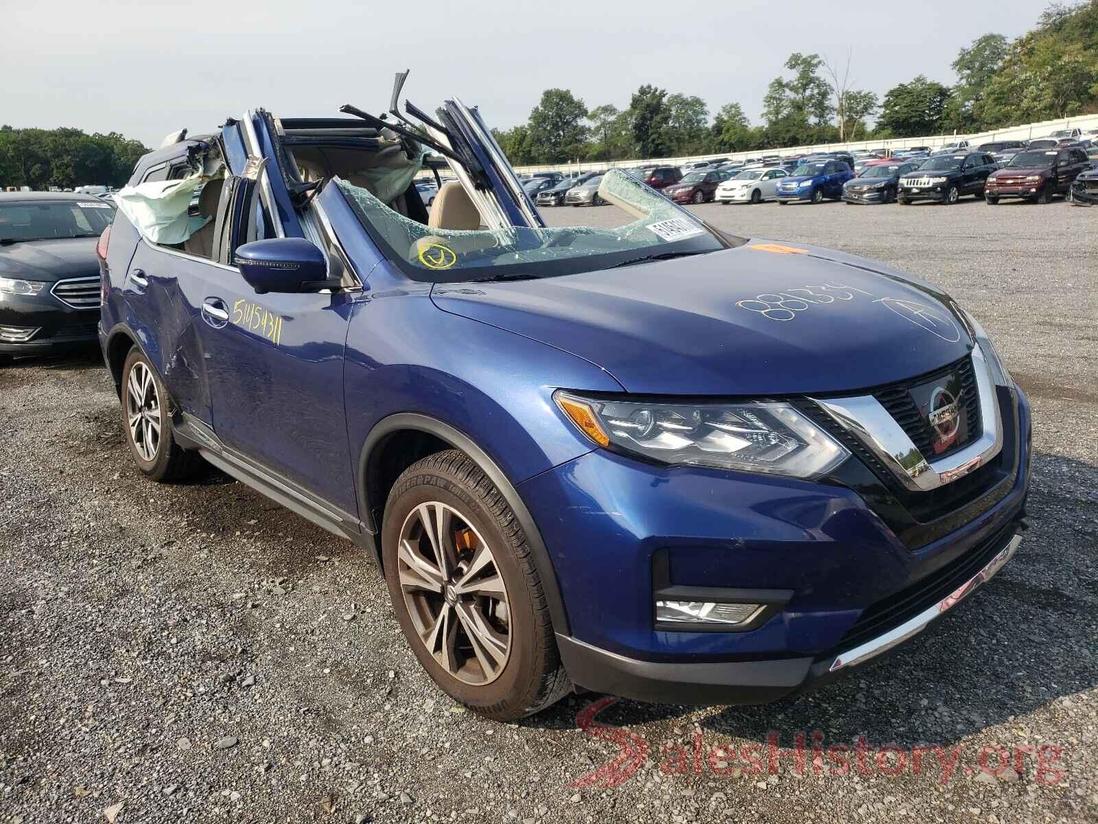 5N1AT2MV0HC881334 2017 NISSAN ROGUE