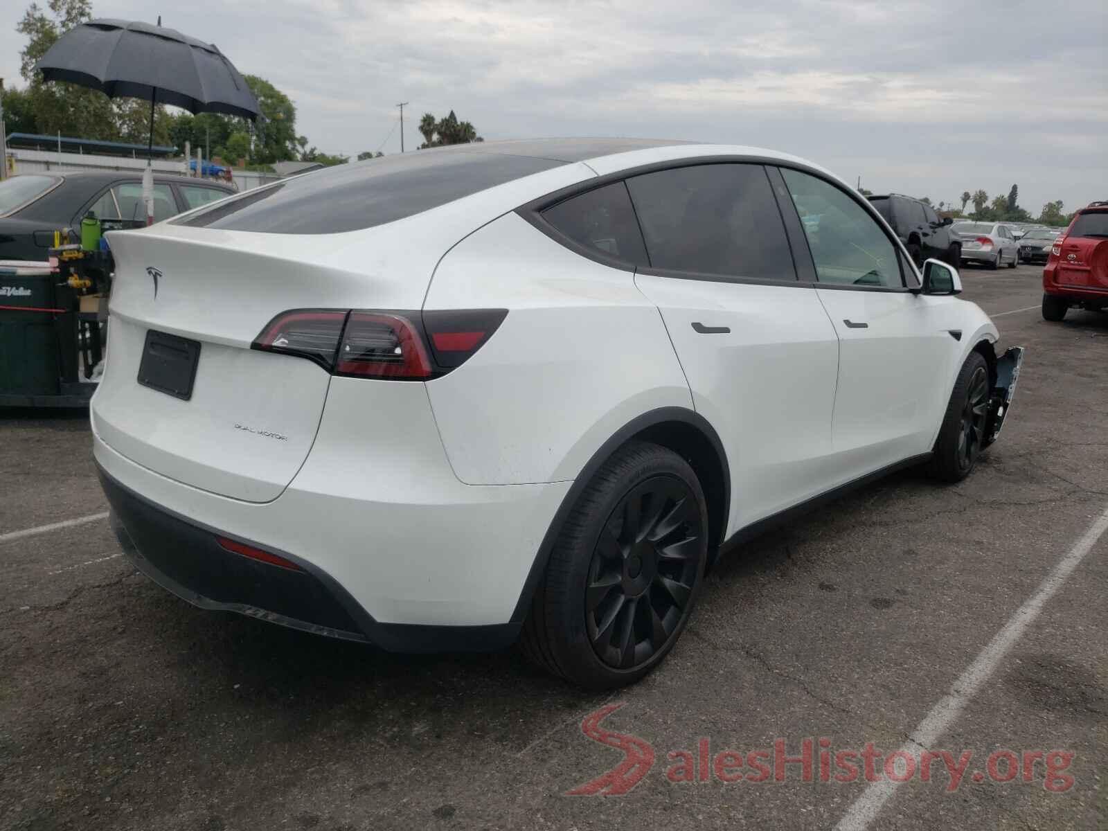 5YJYGDEE1MF152919 2021 TESLA MODEL Y