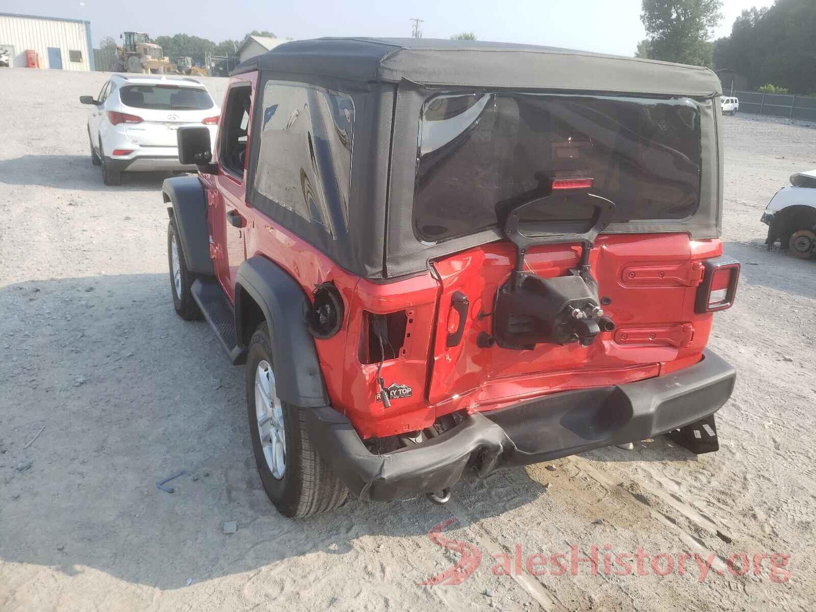 1C4GJXAN0MW500693 2021 JEEP WRANGLER