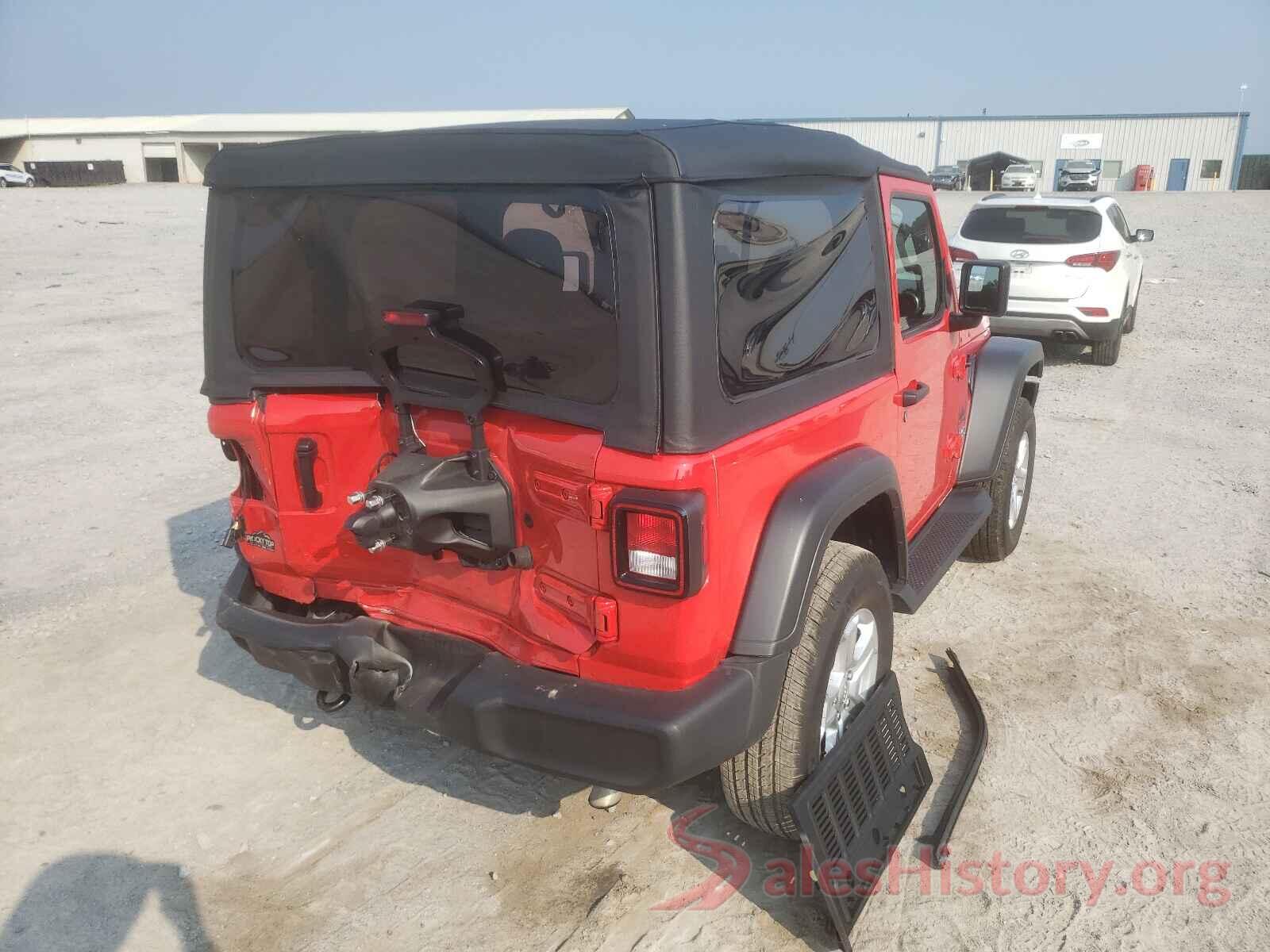 1C4GJXAN0MW500693 2021 JEEP WRANGLER