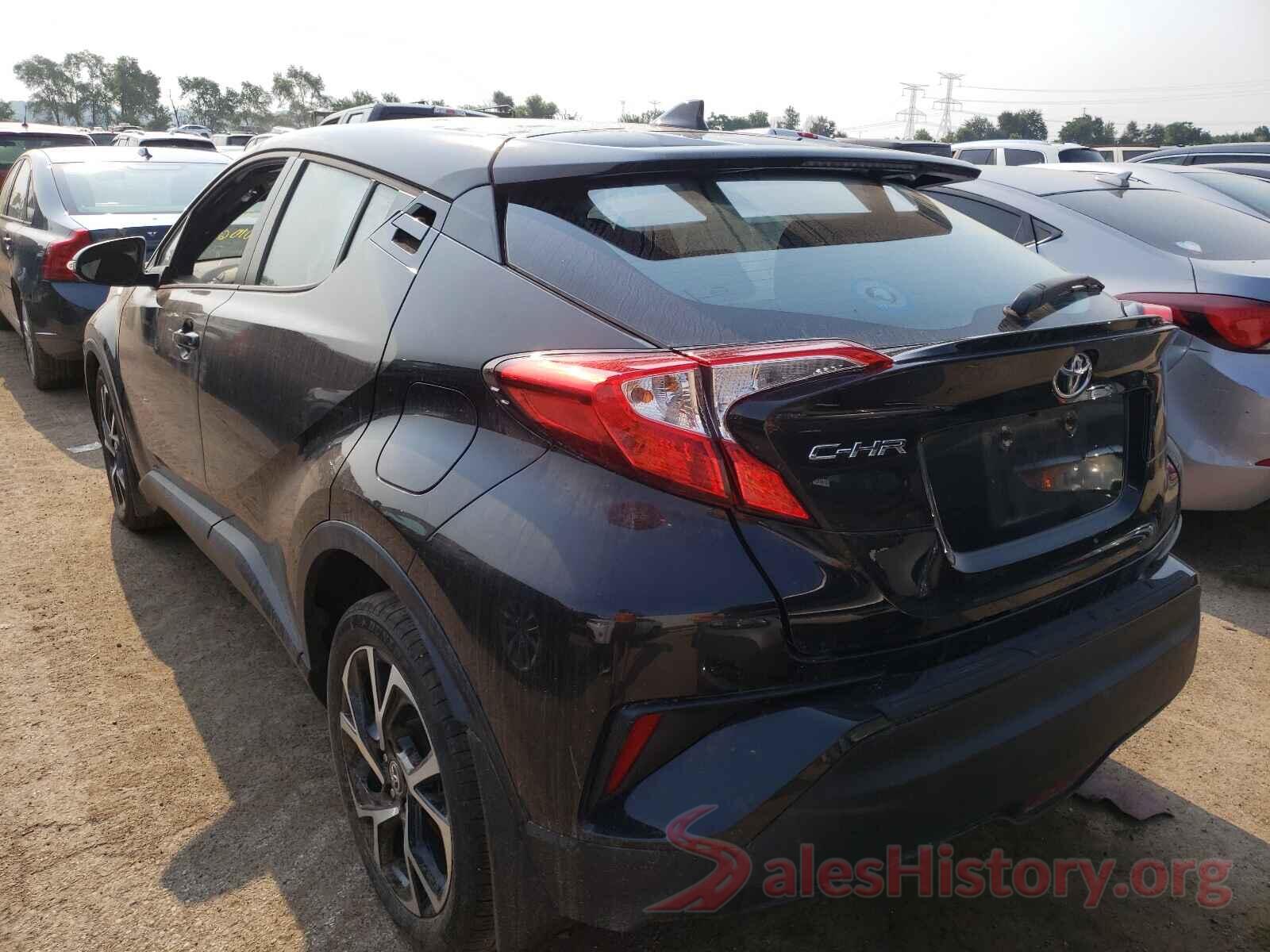 NMTKHMBX4JR010658 2018 TOYOTA C-HR