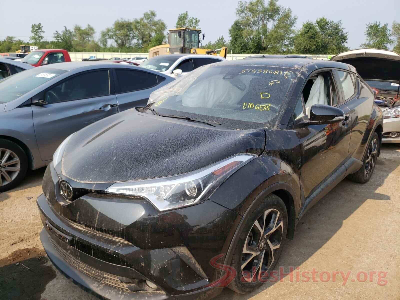 NMTKHMBX4JR010658 2018 TOYOTA C-HR