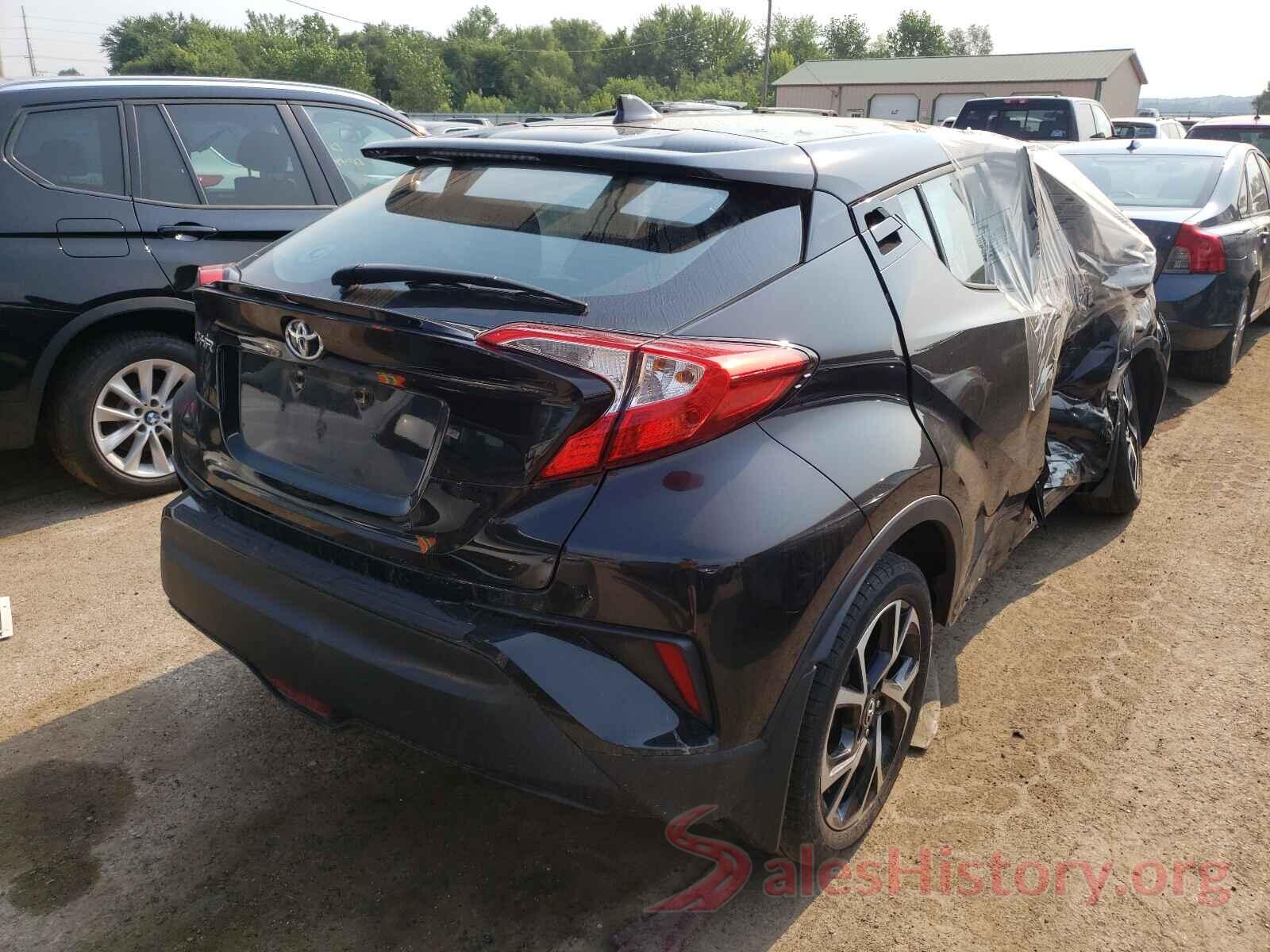 NMTKHMBX4JR010658 2018 TOYOTA C-HR