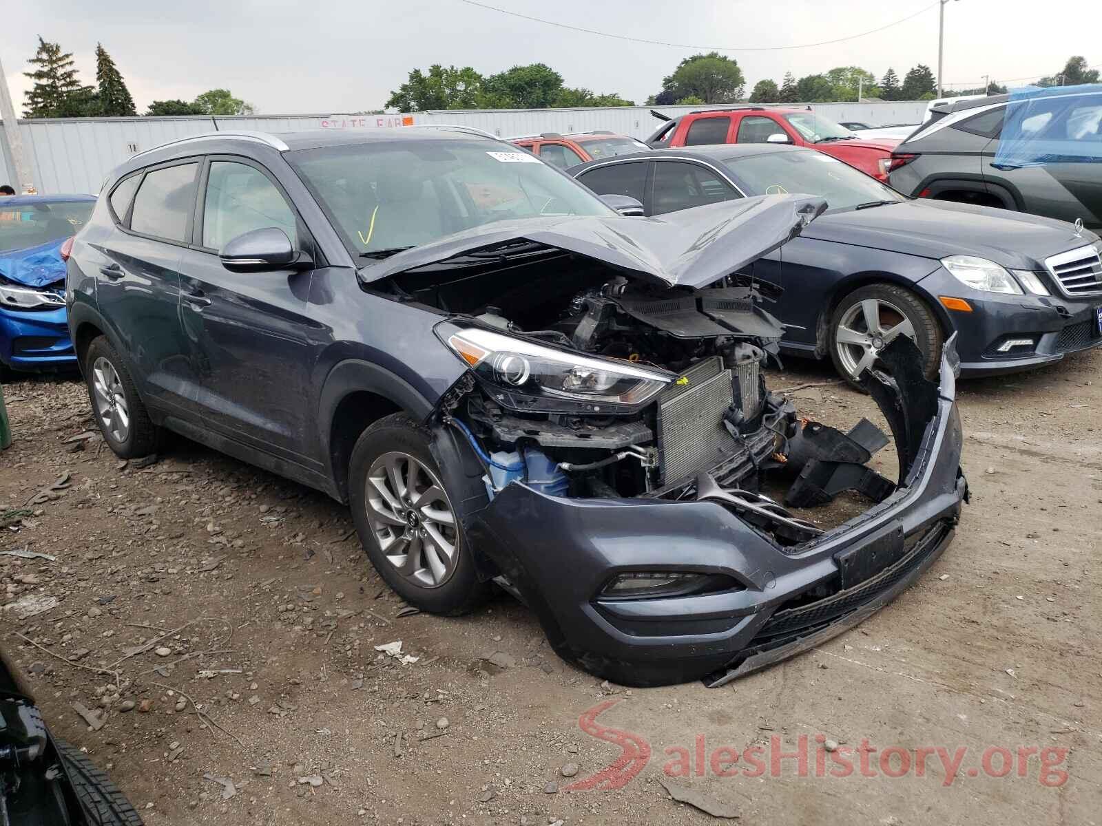 KM8J3CA27GU127663 2016 HYUNDAI TUCSON