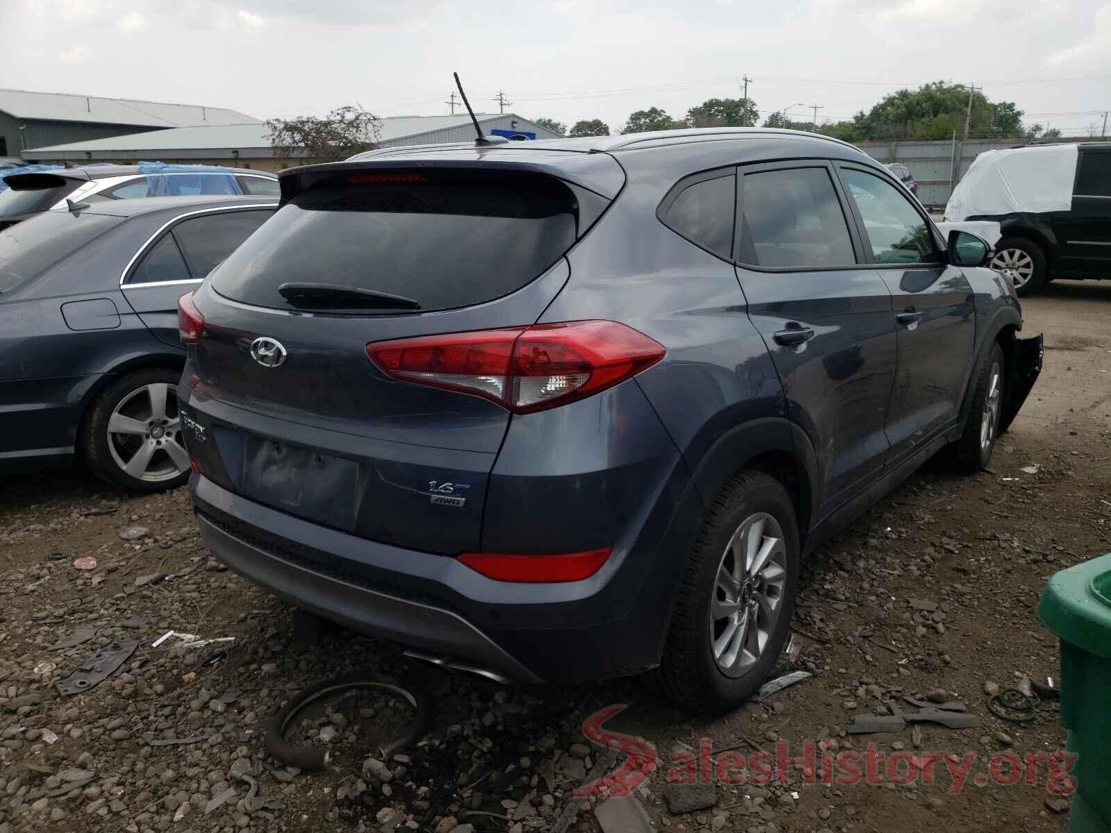 KM8J3CA27GU127663 2016 HYUNDAI TUCSON