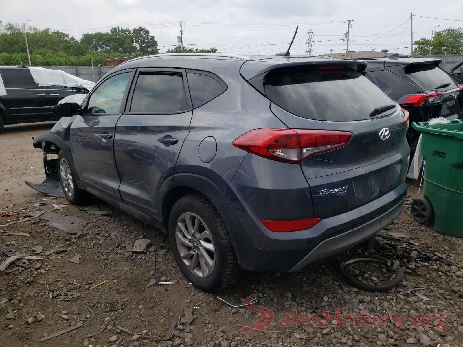 KM8J3CA27GU127663 2016 HYUNDAI TUCSON