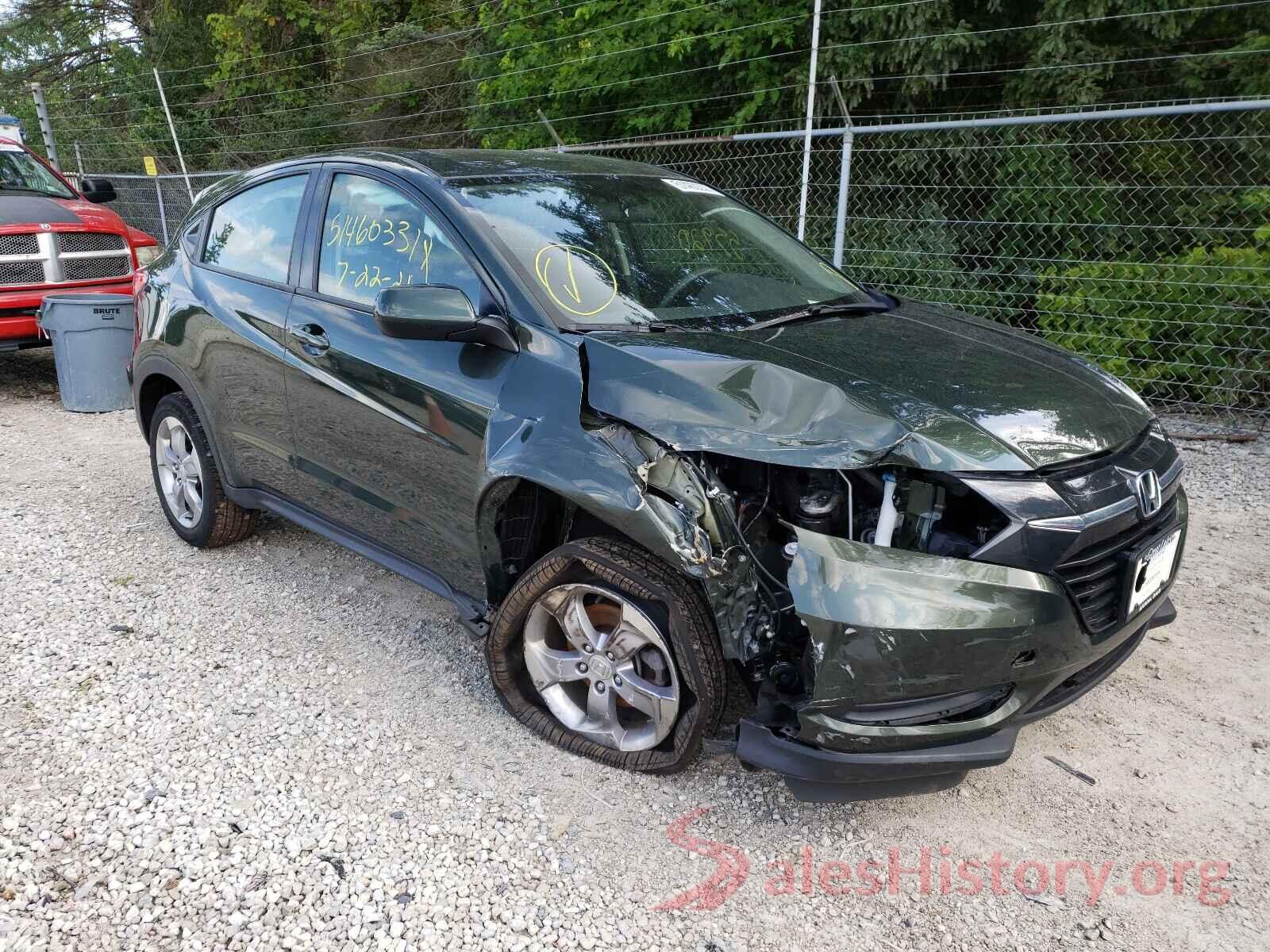 3CZRU6H35JG708202 2018 HONDA HR-V