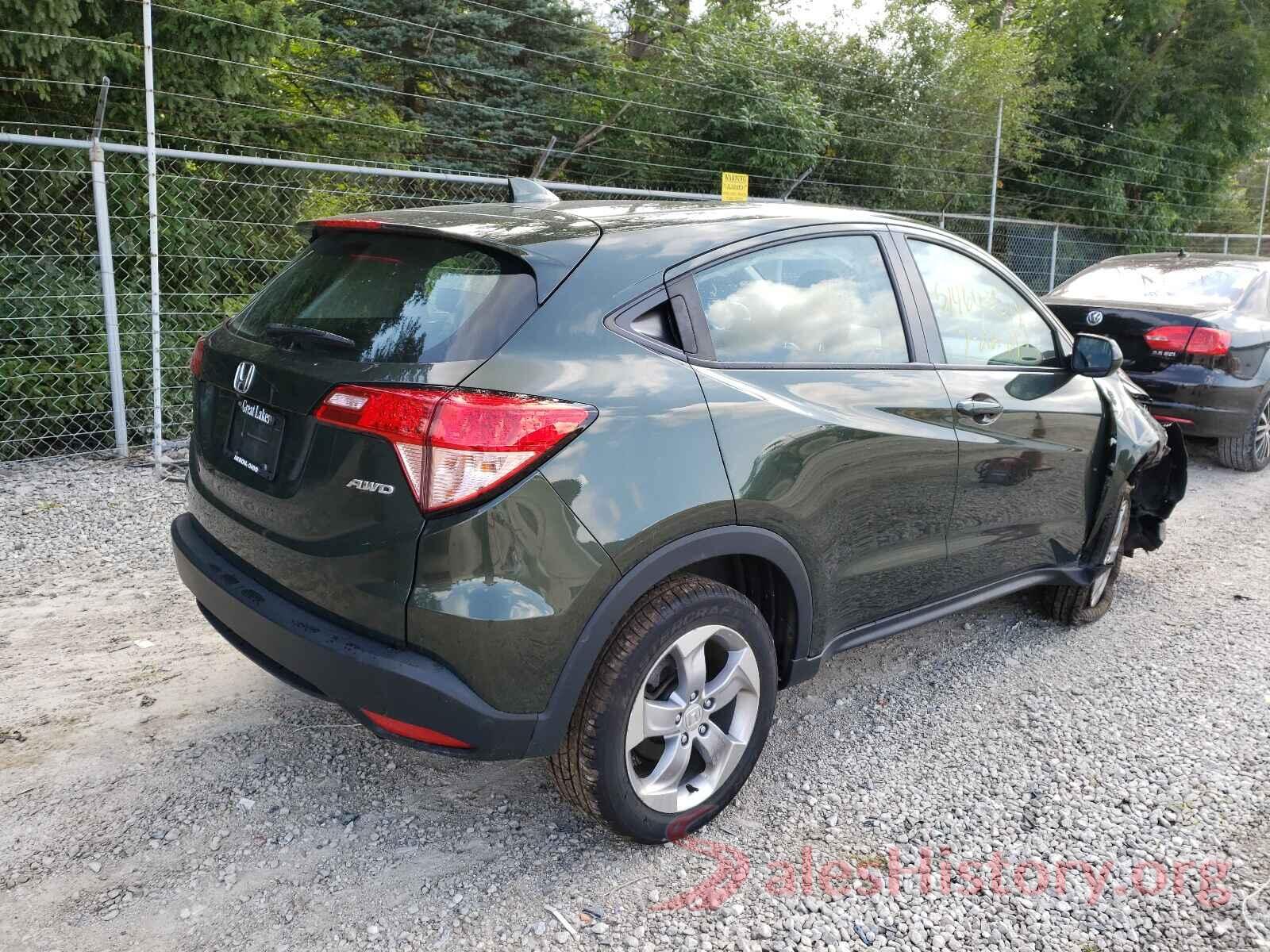 3CZRU6H35JG708202 2018 HONDA HR-V