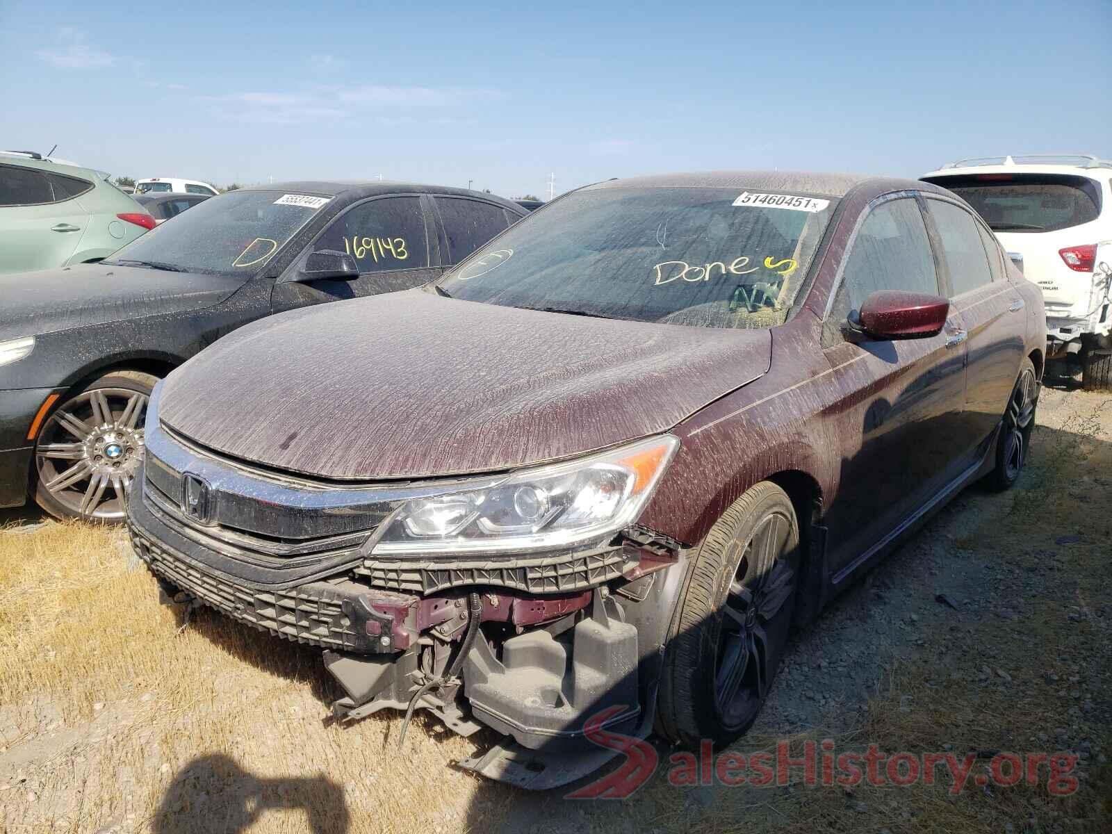 1HGCR2F52GA105002 2016 HONDA ACCORD