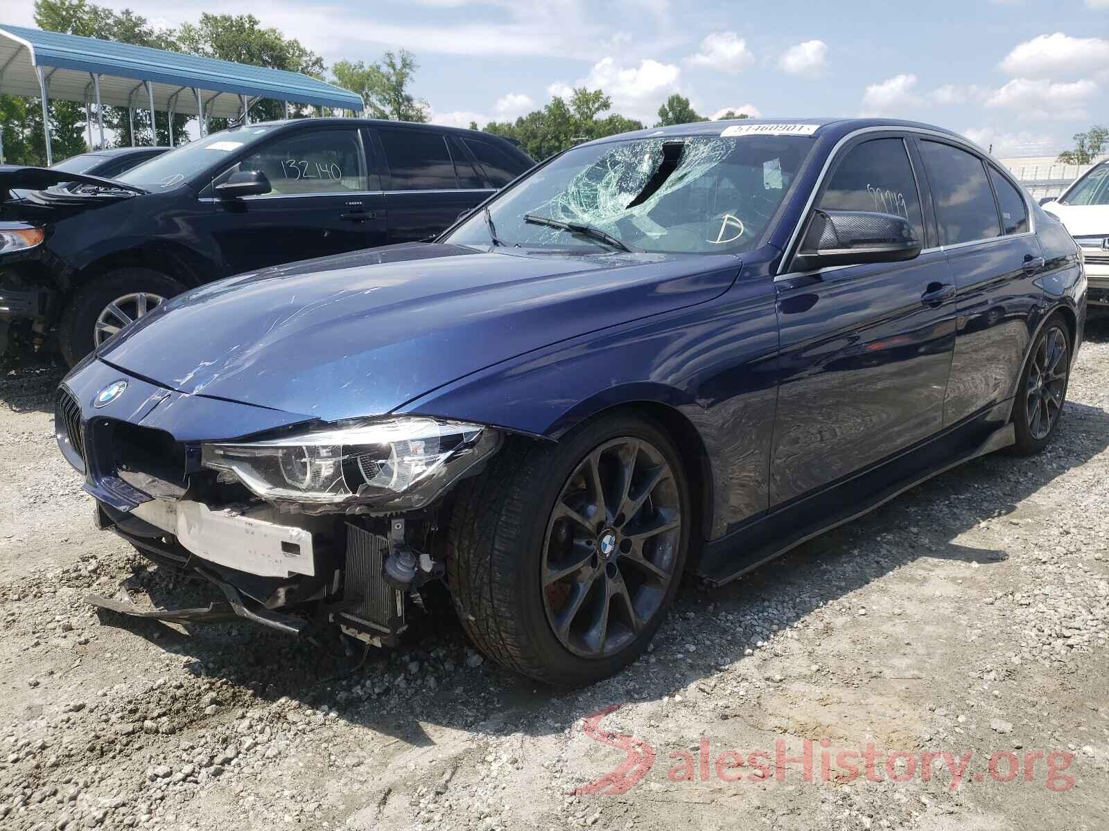 WBA8B7G57GNT70704 2016 BMW 3 SERIES