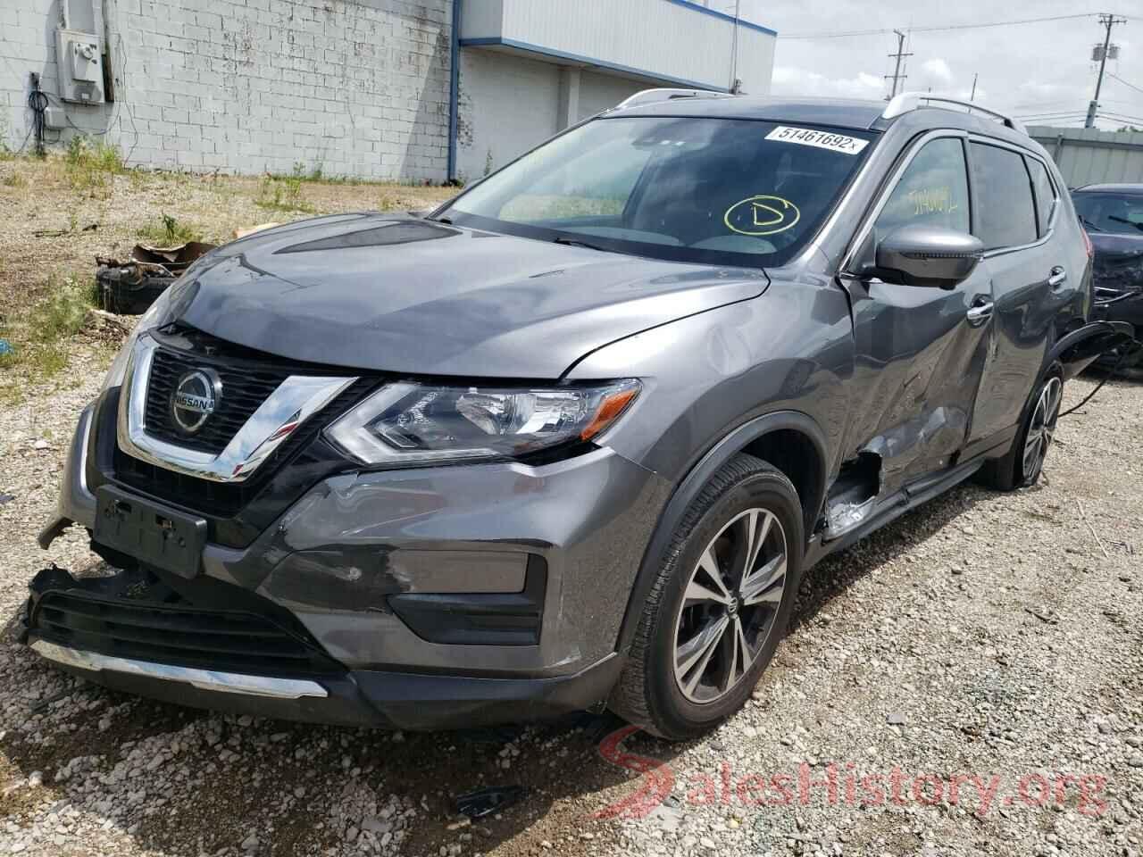 JN8AT2MV7KW394176 2019 NISSAN ROGUE