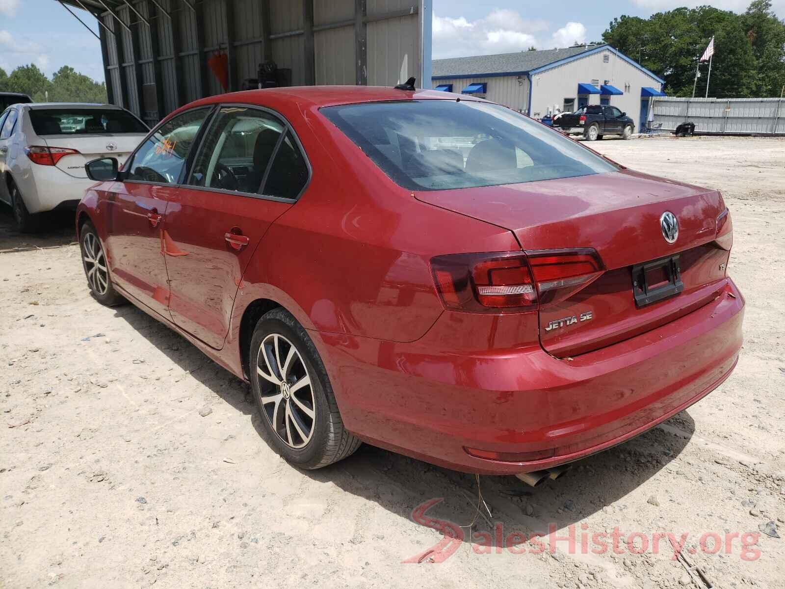 3VWD67AJ9GM296317 2016 VOLKSWAGEN JETTA