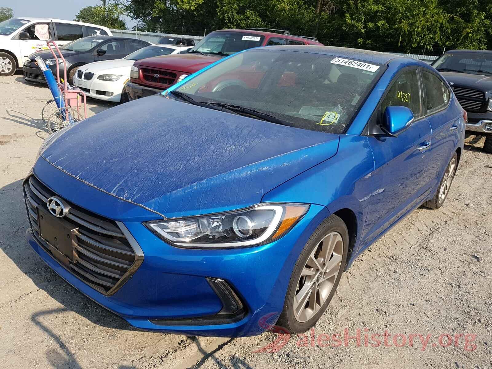 5NPD84LF8HH127935 2017 HYUNDAI ELANTRA