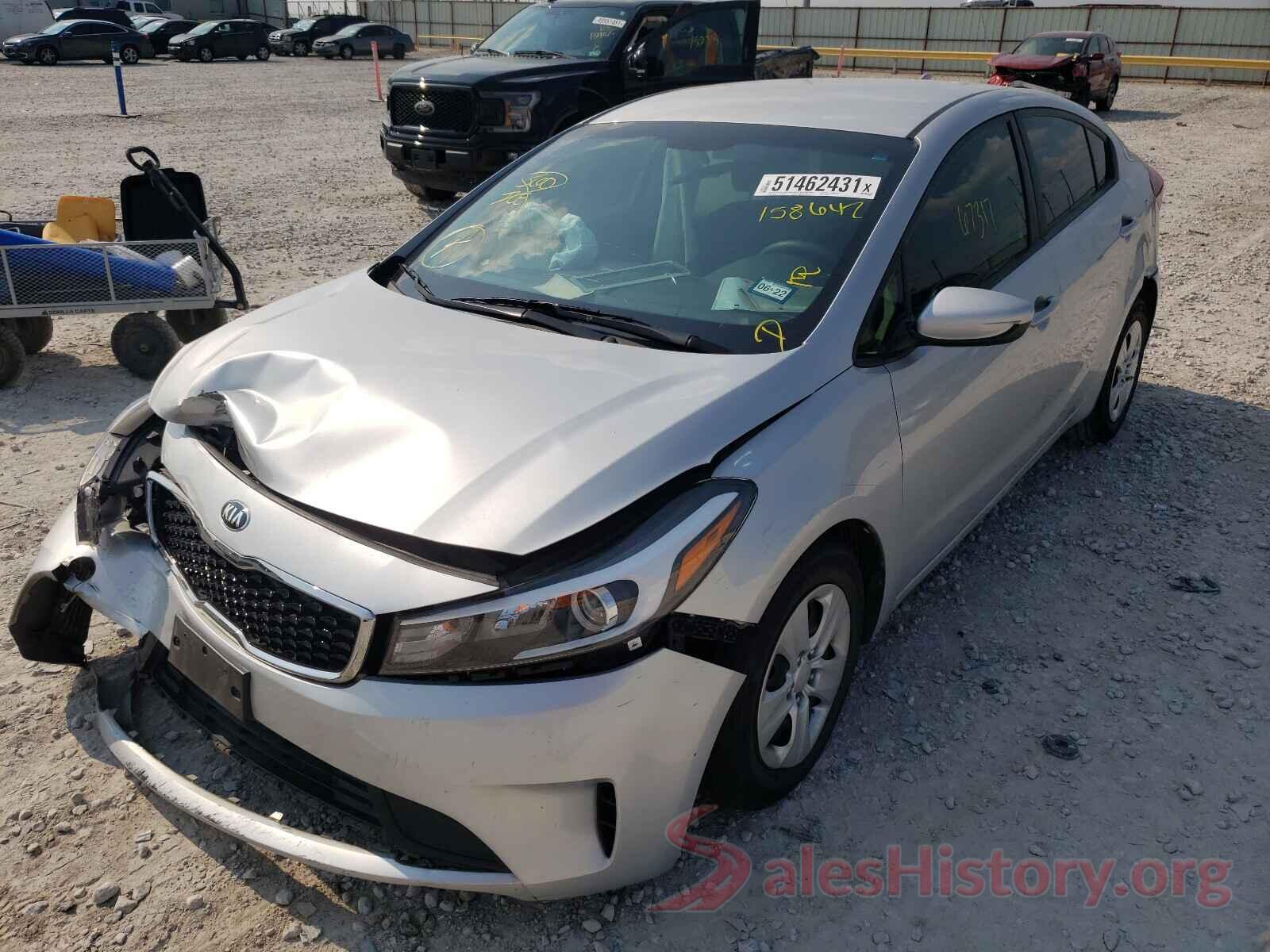 3KPFL4A76HE158642 2017 KIA FORTE