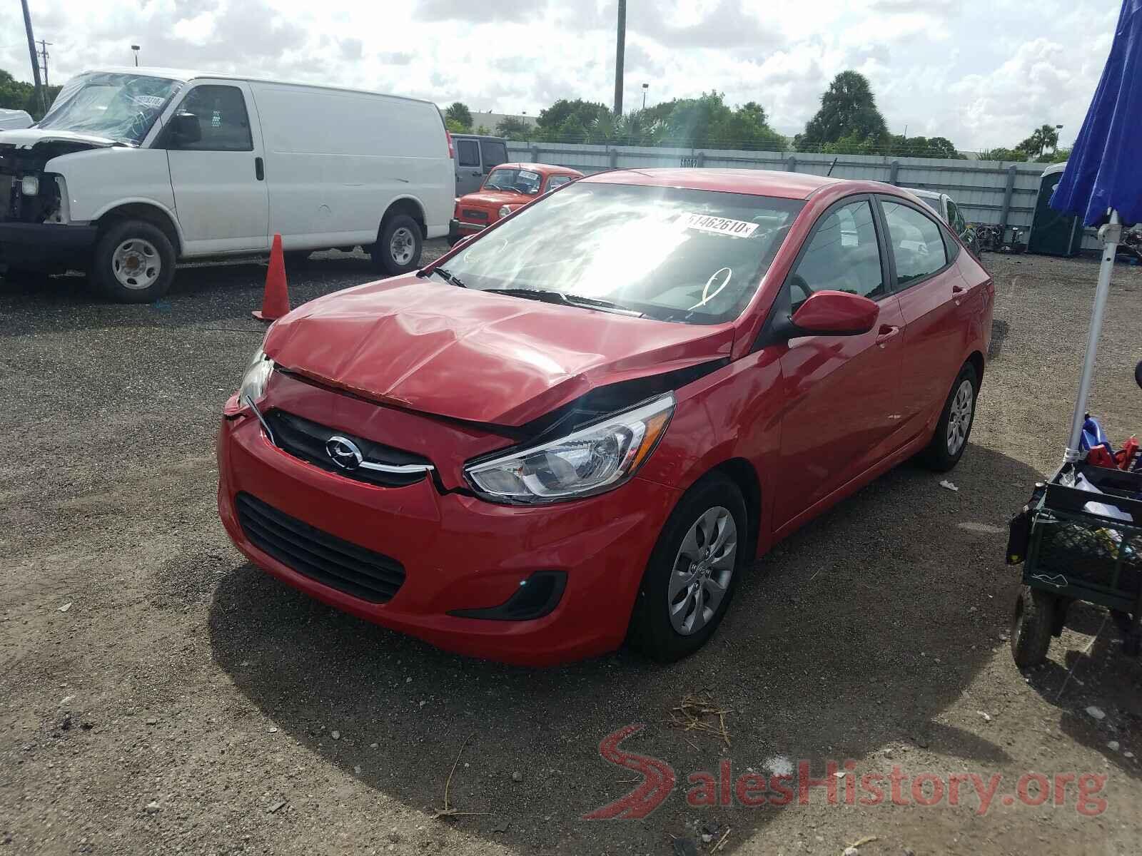 KMHCT4AE9HU213955 2017 HYUNDAI ACCENT