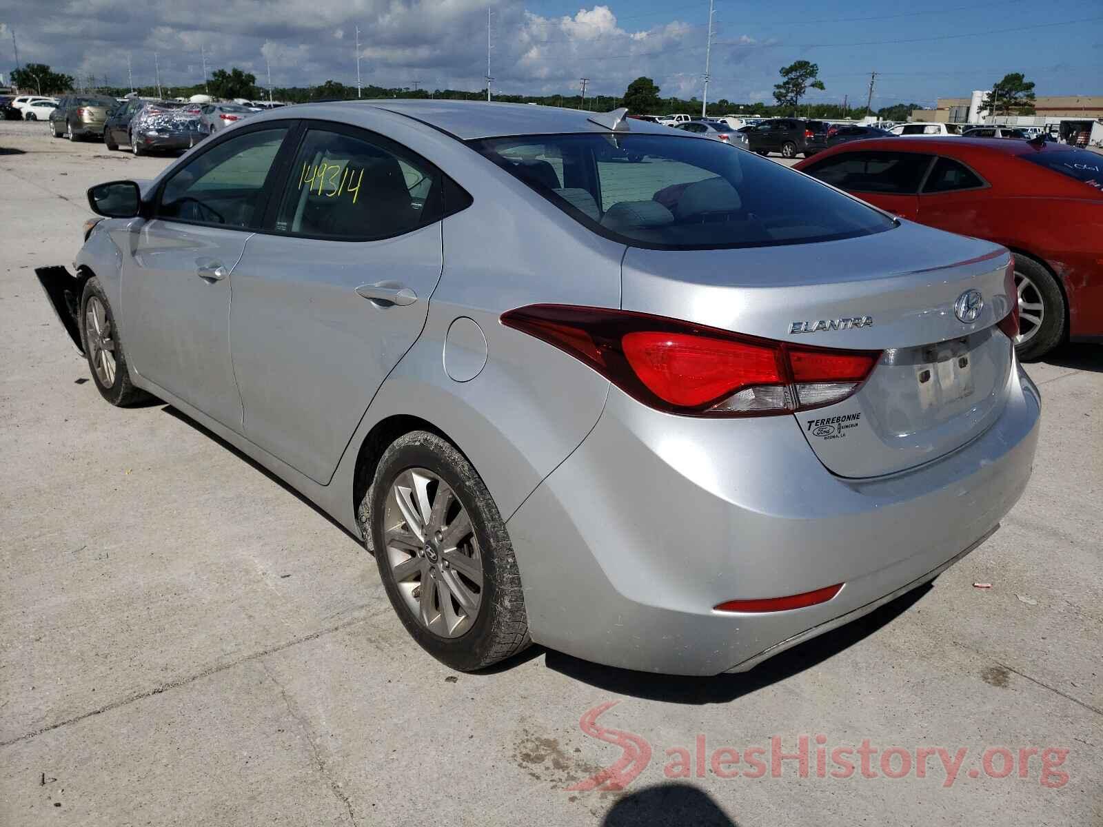 KMHDH4AE7GU544330 2016 HYUNDAI ELANTRA